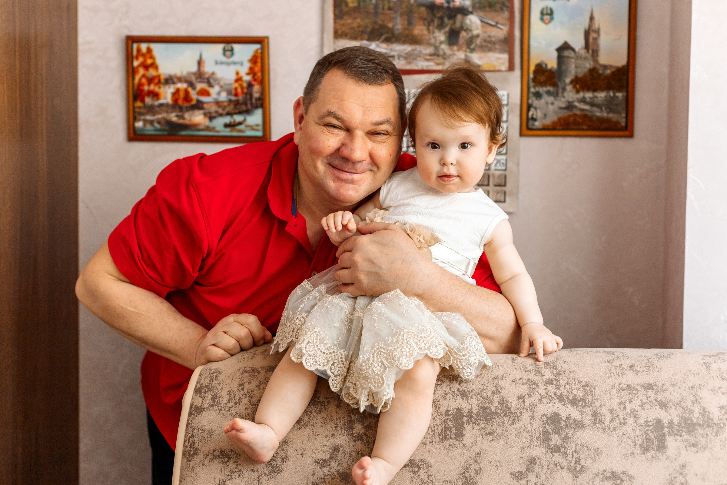 Домашний день рождения малышки. Семейный Фотограф в Москве Евгения Симоненко