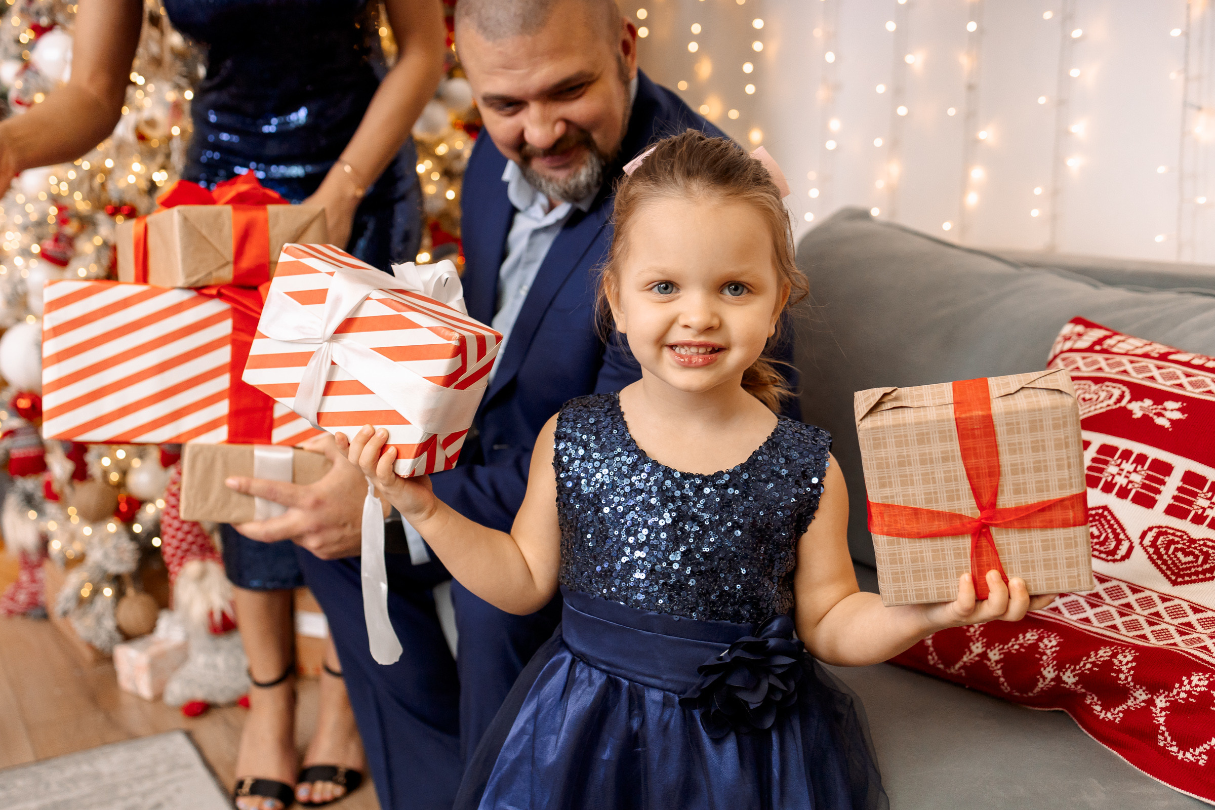 Новогодняя семейная история Риты. Семейный Фотограф в Москве Евгения Симоненко