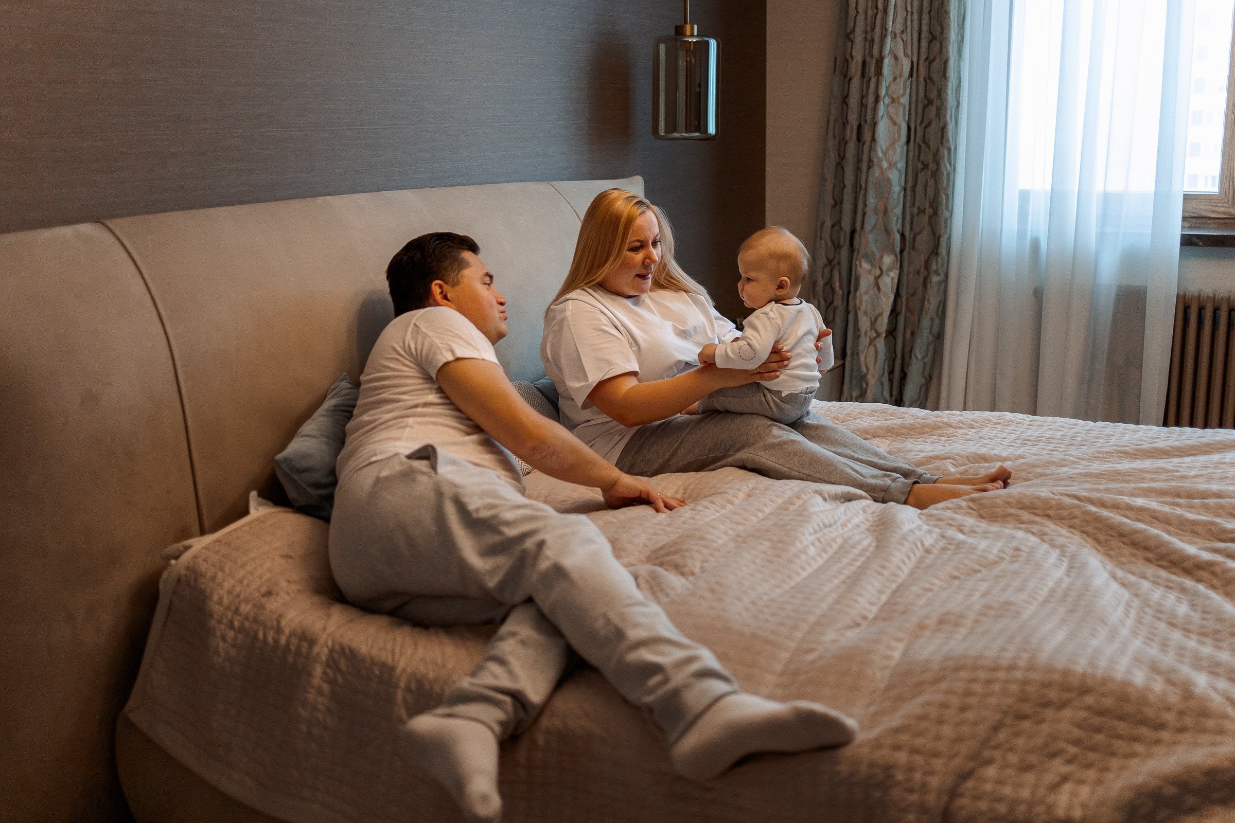 Домашняя новогодняя съемка. Семейный Фотограф в Москве Евгения Симоненко