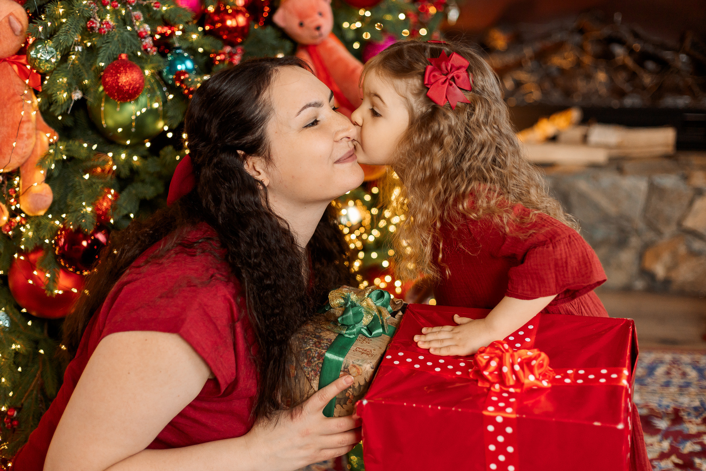 Настя и Алиса Новогоднее настроение. Семейный Фотограф в Москве Евгения Симоненко