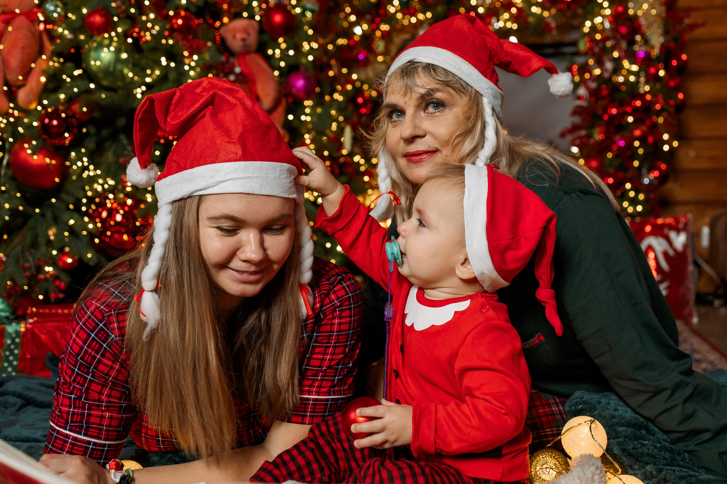 Татьяна Катя и Витя Новогоднее настроение. Семейный Фотограф в Москве Евгения Симоненко