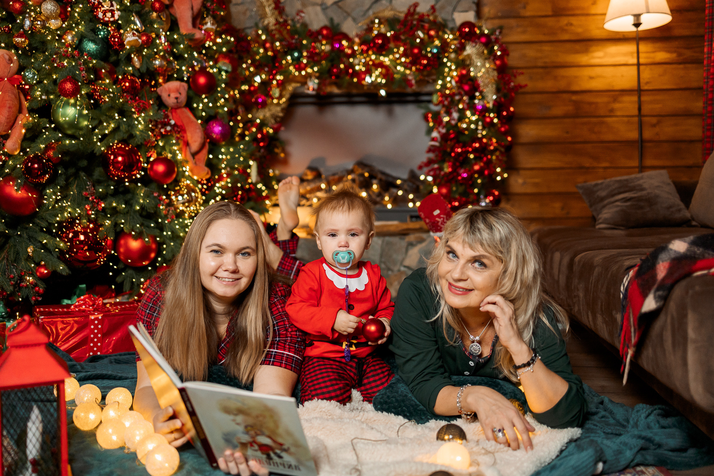 Татьяна Катя и Витя Новогоднее настроение. Семейный Фотограф в Москве Евгения Симоненко