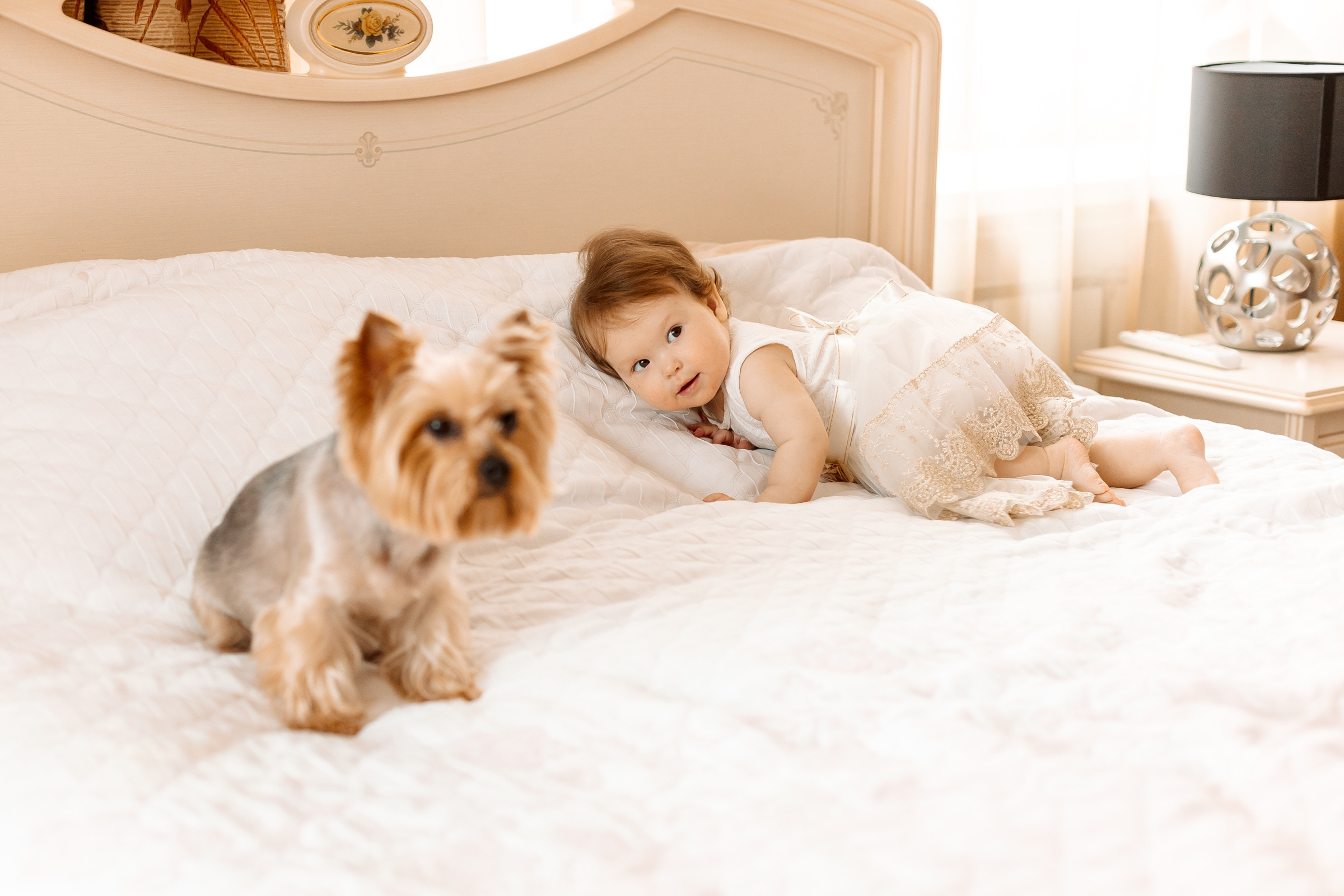 Домашний день рождения малышки. Семейный Фотограф в Москве Евгения Симоненко