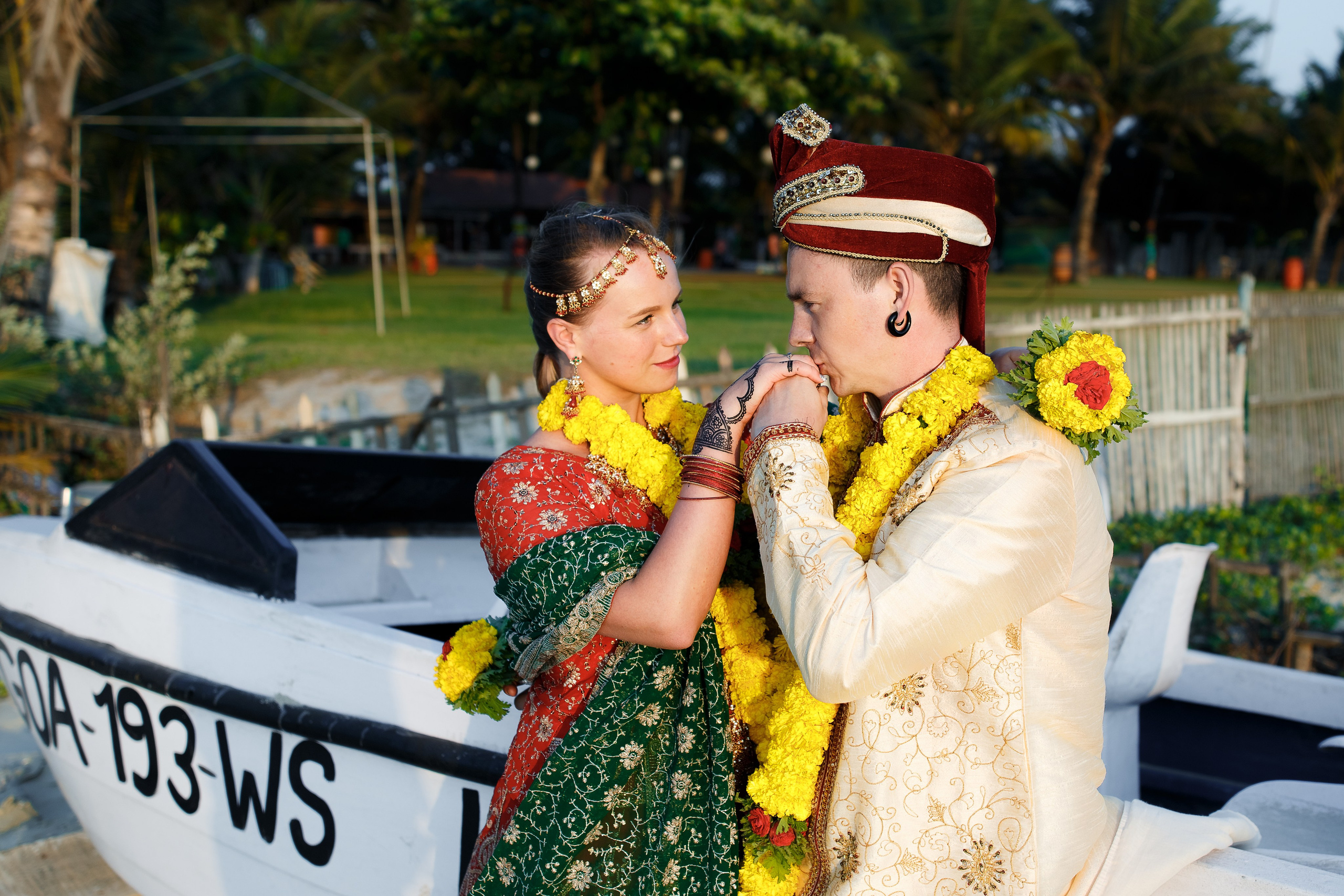 Церемония в индийском храме