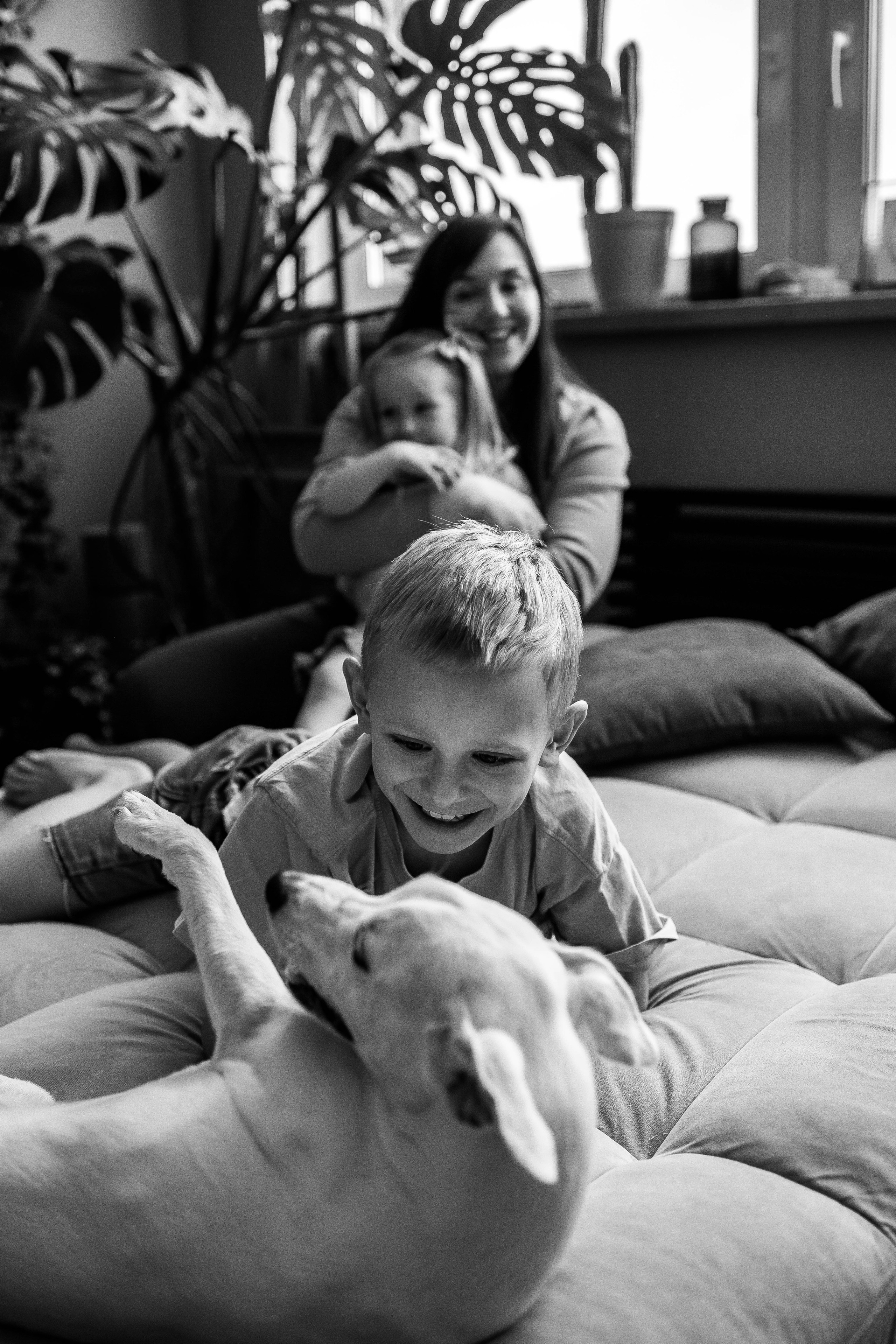 Фотосессия с детьми дома для Вадима, Кати, Феди и Алисы. Семейный фотограф в Москве, Щелково, Фрязино _ Виктория Степанова