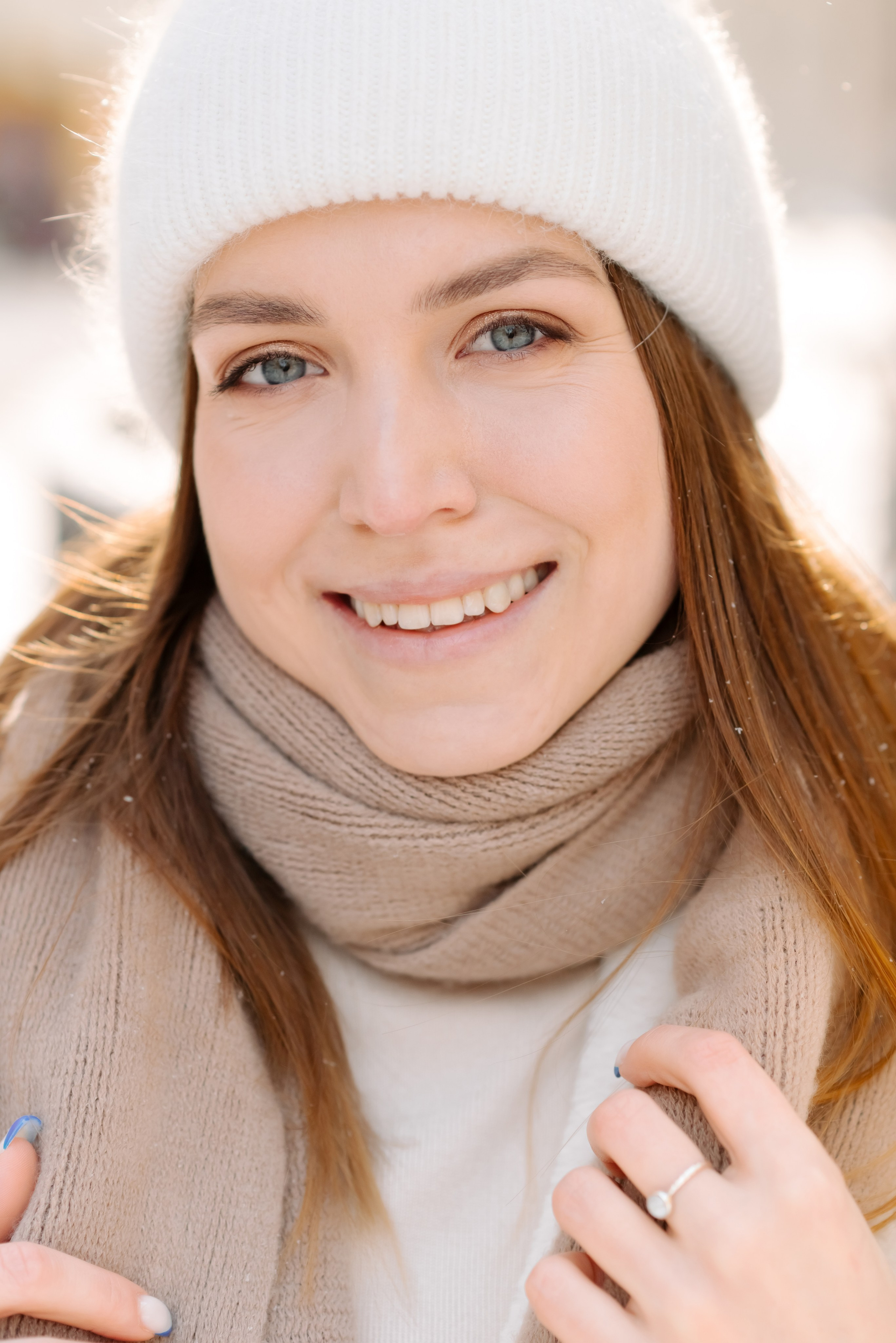 Прогулка по зимнему городу. Свадебный и сеейный фотограф в Санкт-Петербурге Елена Худякова
