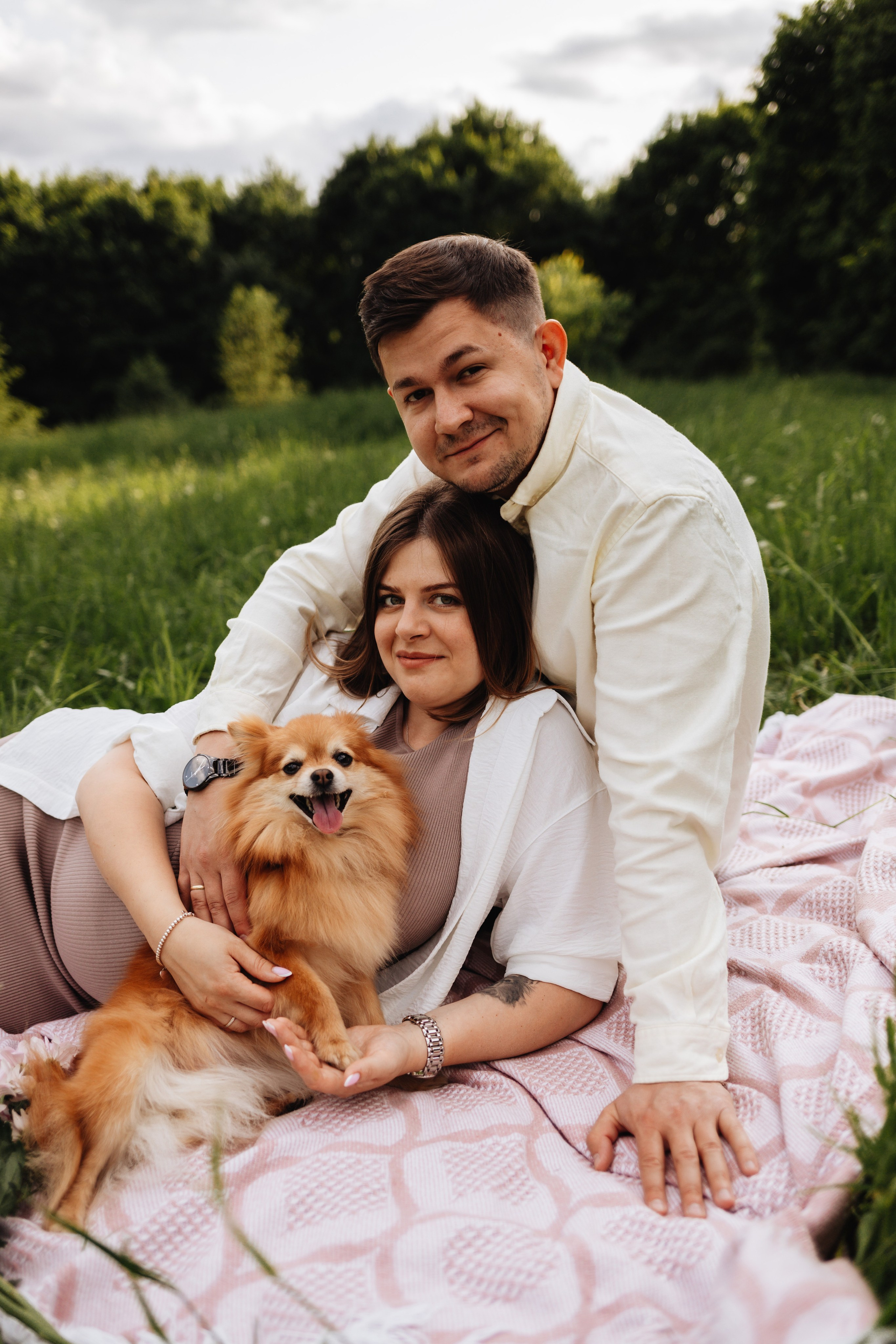 Вова и Марина, в ожидании. Семейный фотограф Юлия Клишина