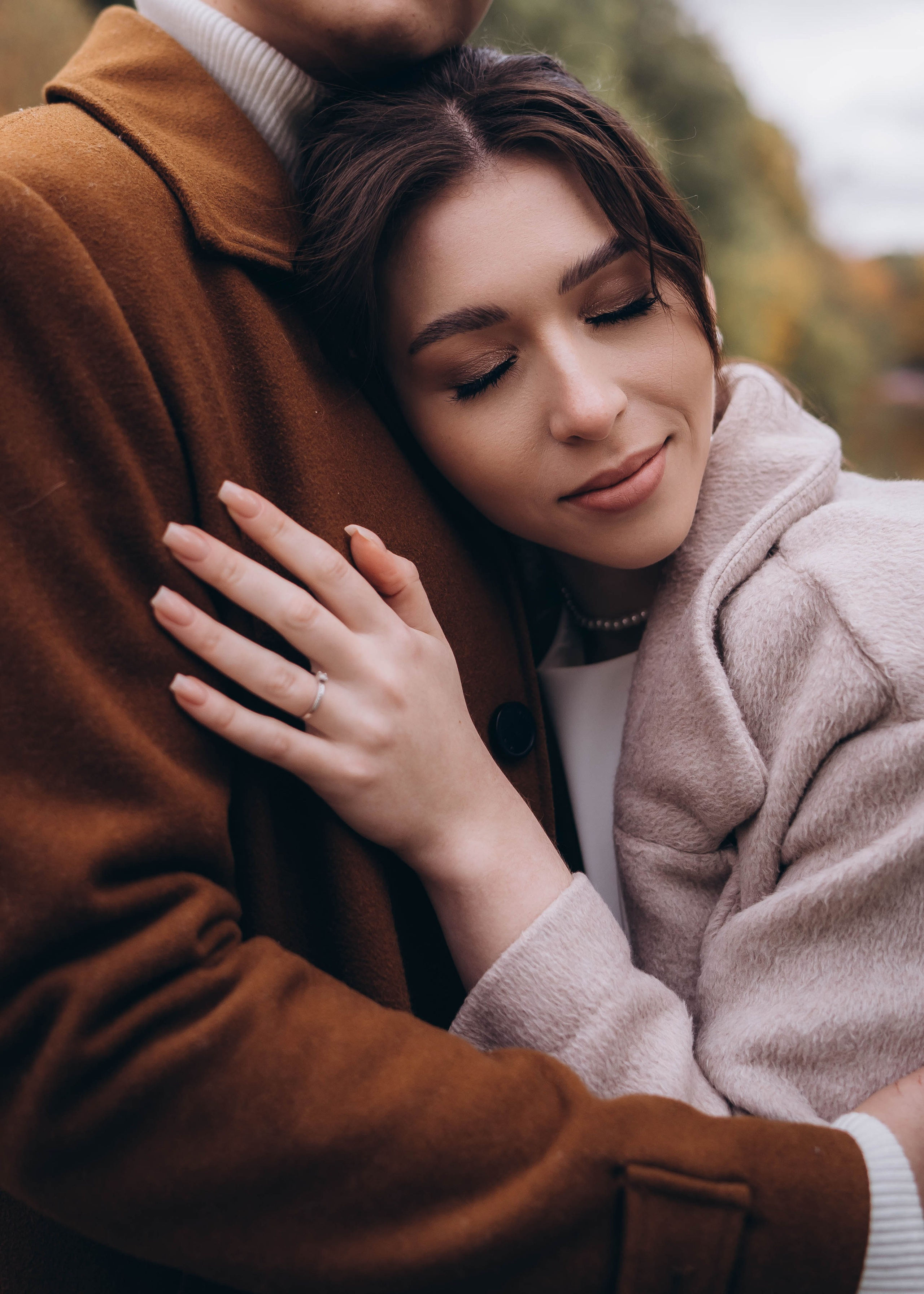 Лавстори в парке. Фотограф Ксения Овтина