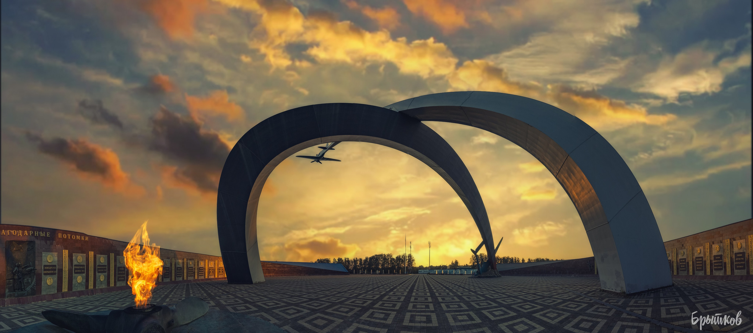 Тула. Мемориал Защитникам неба Отечества. Николай Брытков — фотограф в Туле