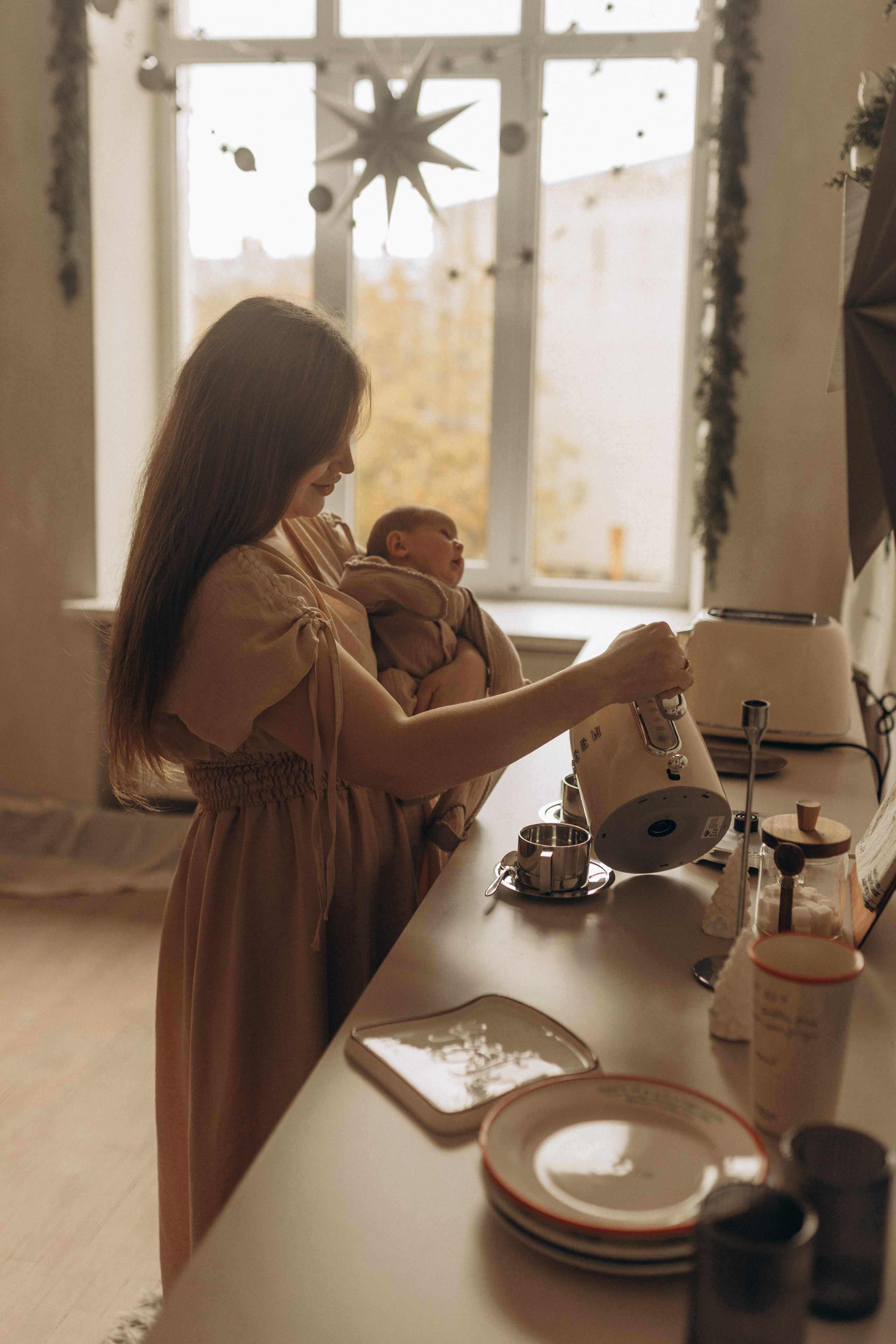 Мама и малыш. Первый месяц вместе. Фотограф в Ставрополе Svetlana Matveeva