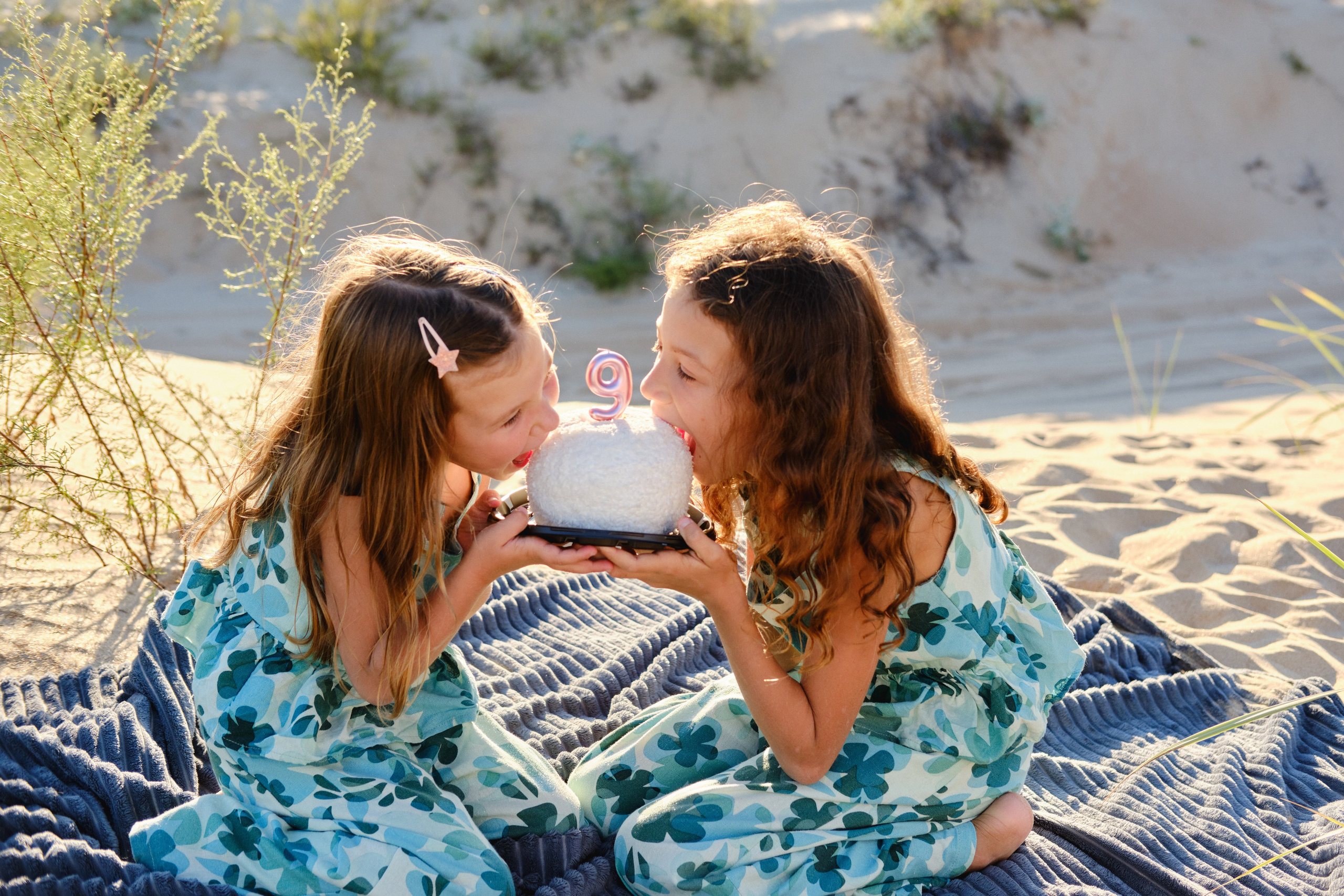 Большая Семья в дюнах. Витязево. Фотограф в Анапе и Краснодаре Тина