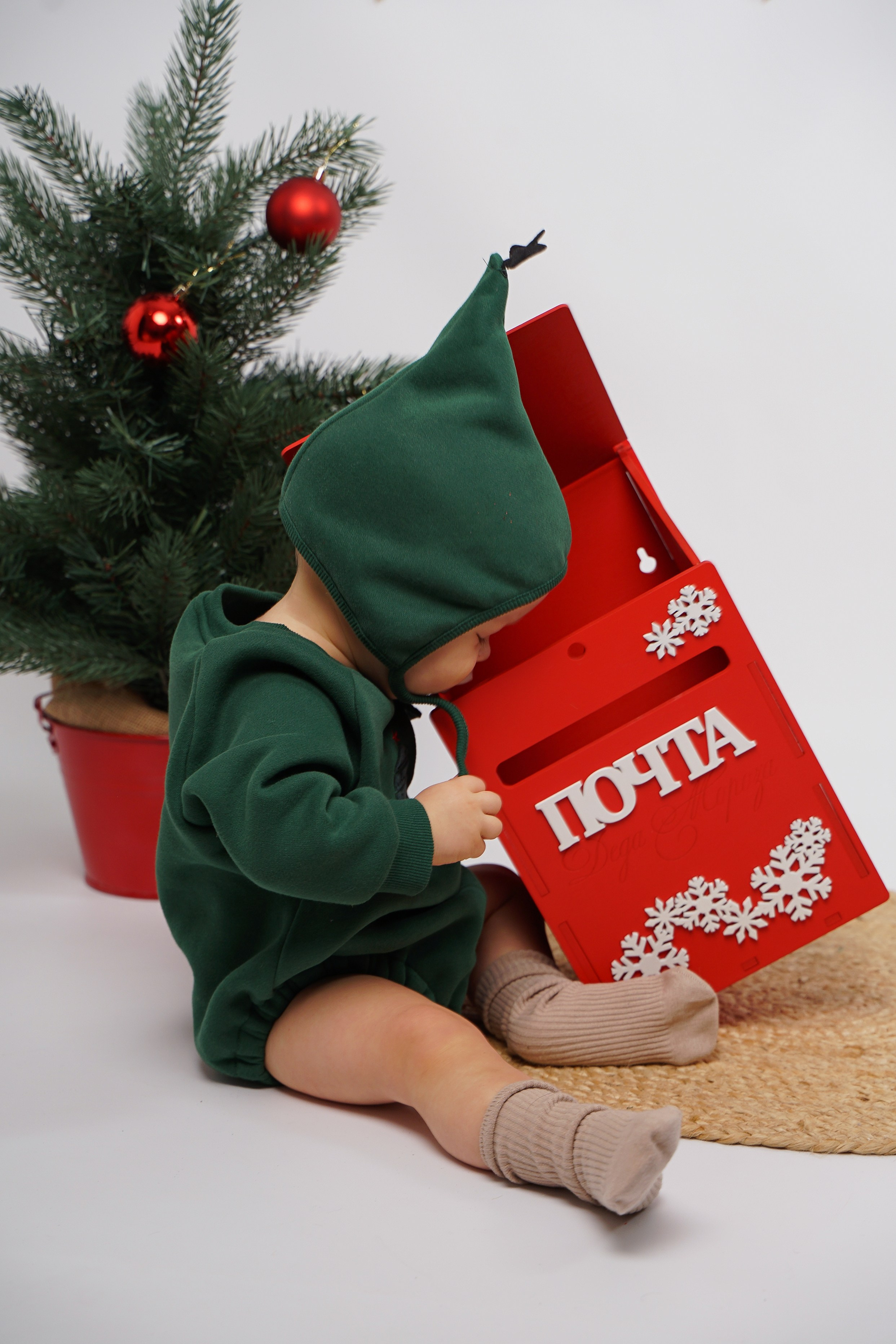 Новогдняя светлая. Студия детской фотографии