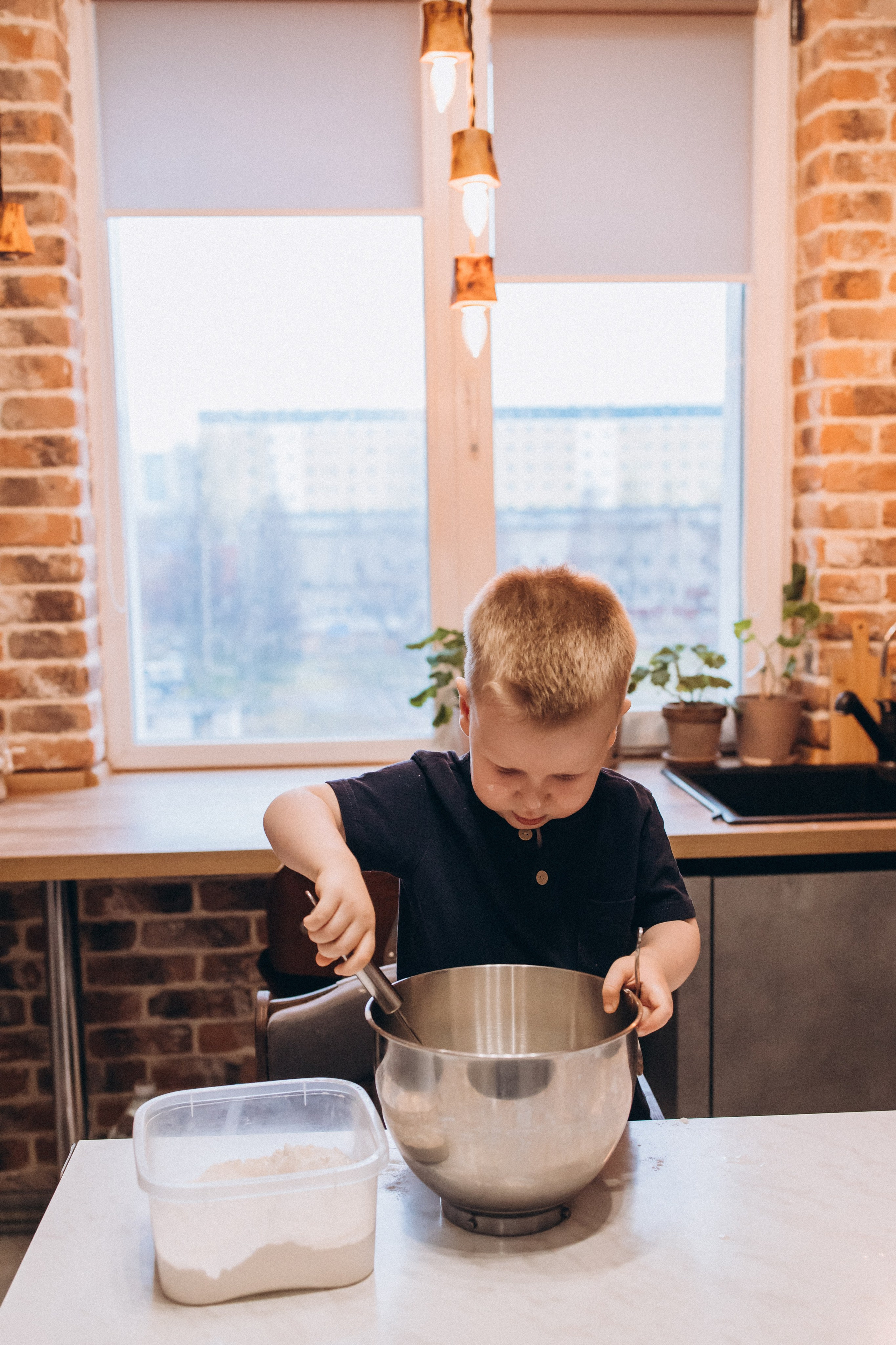 Маленький повар. Семейный фотограф Нижневартовск Тюмень Ефимова Ирина