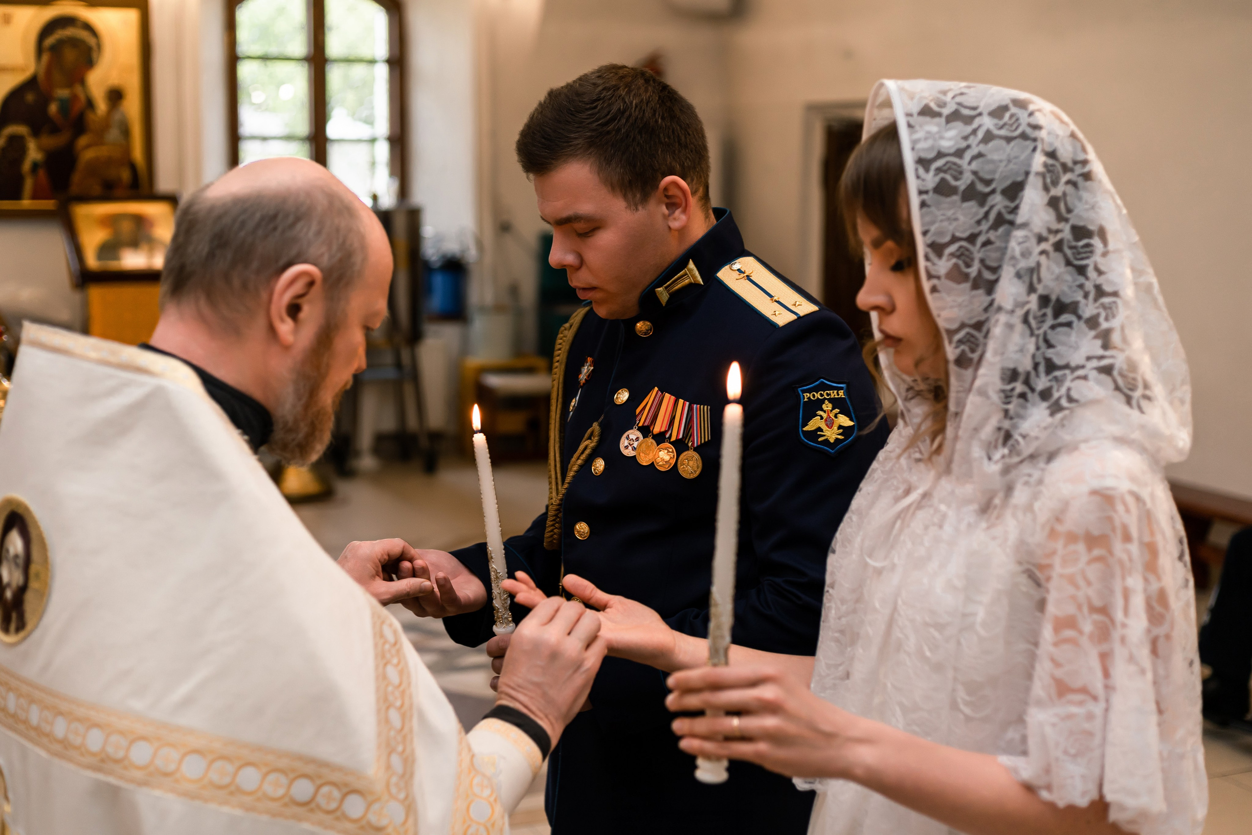 Венчание. Фотограф Алина Филимонова Тверь