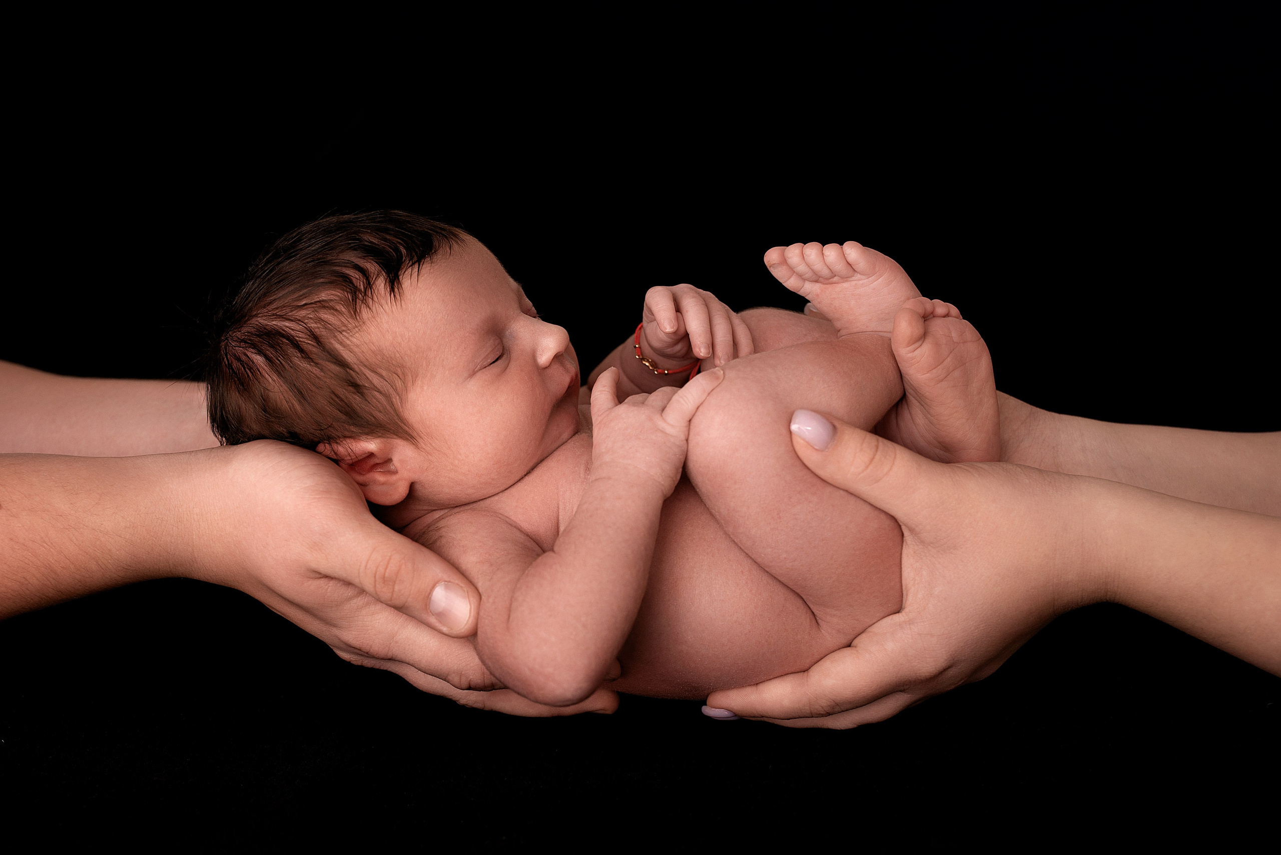 Новорождённые девочки. Детский фотограф новорождённых в Минске Боровик Екатерина