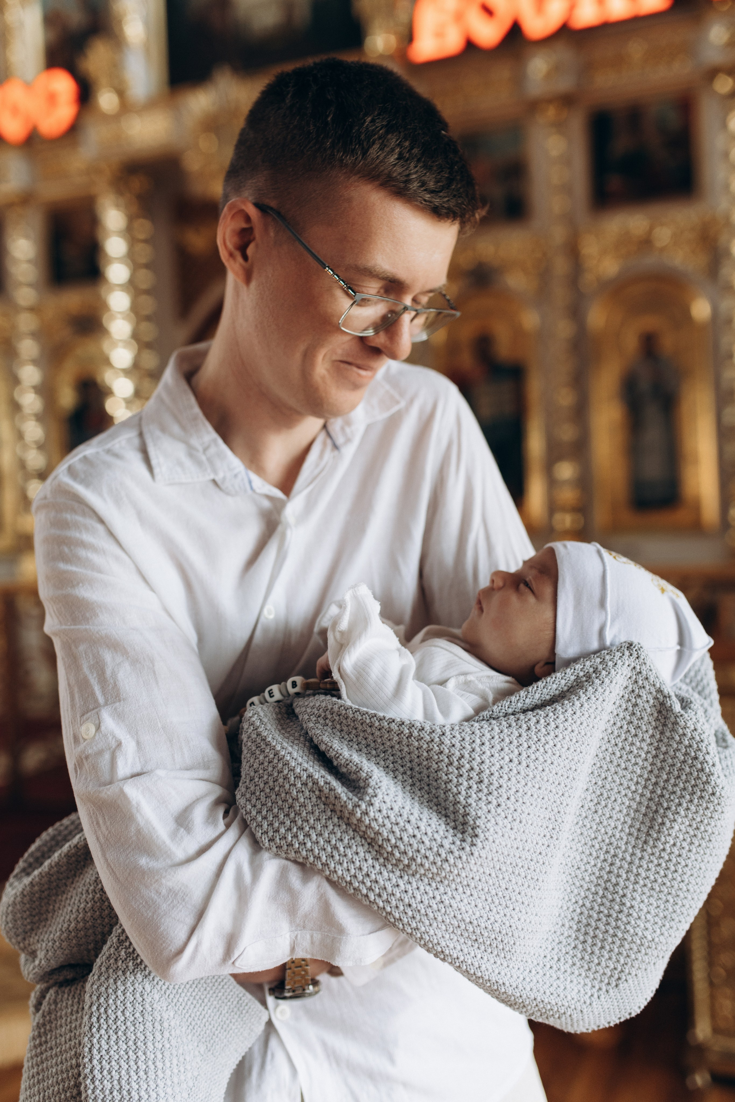 Крещение Лёвы. Самый теплый фотограф в Краснодаре Рябоконь Ксения