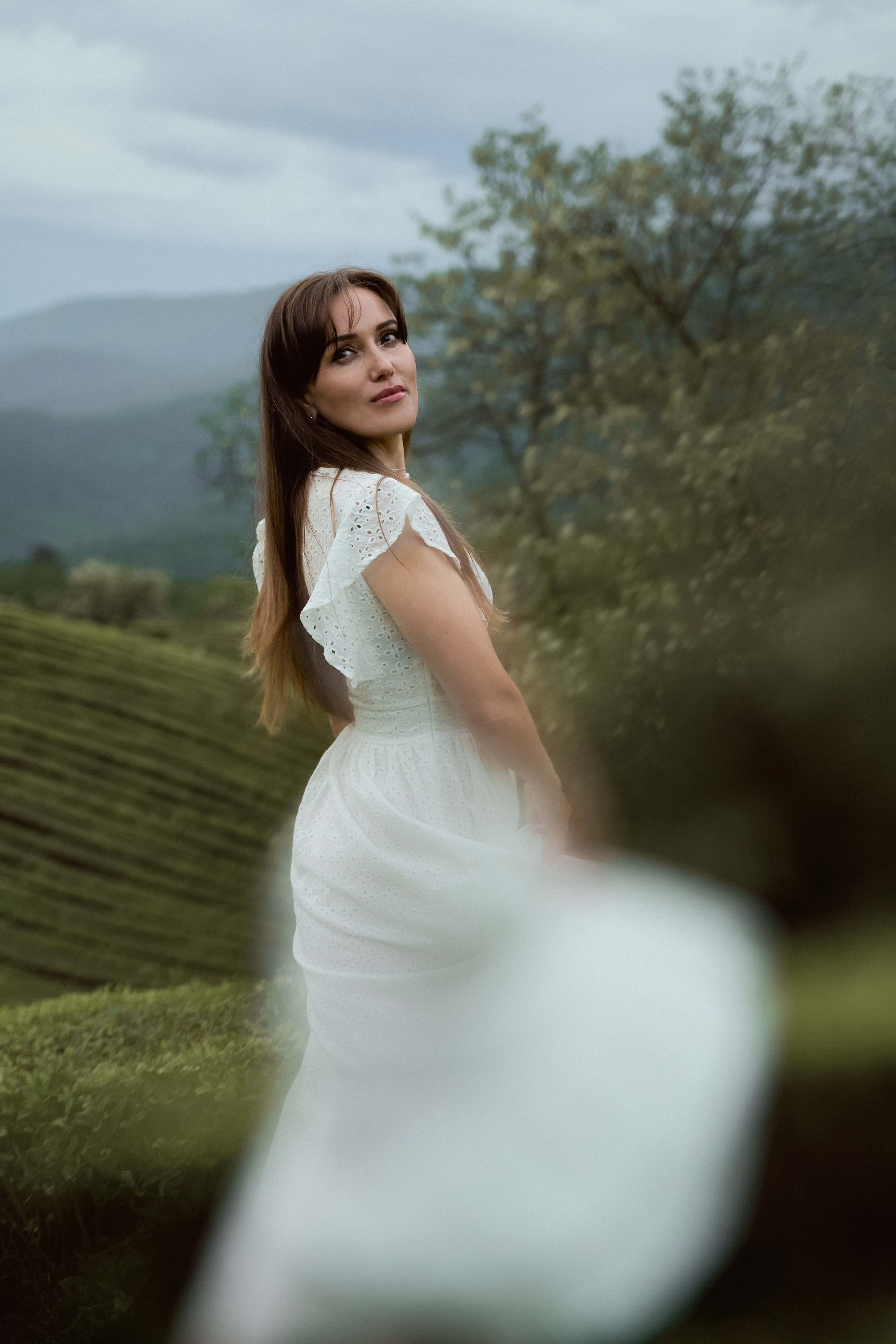 Ольга, фотосессия в Чайных плантациях