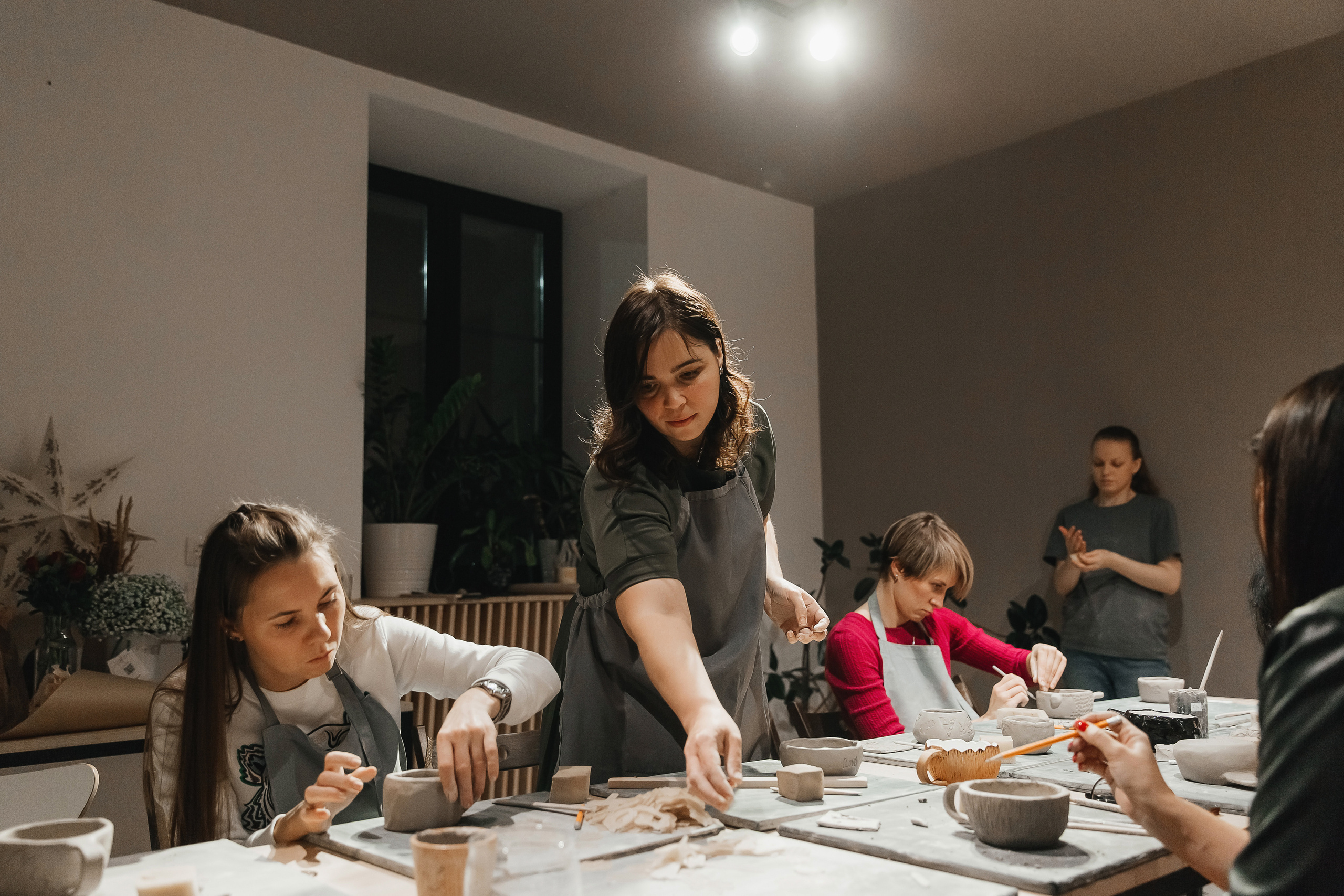 День рождения в гончарной мастерской. Свадебный фотограф Ярославль Ирина Волоцкая