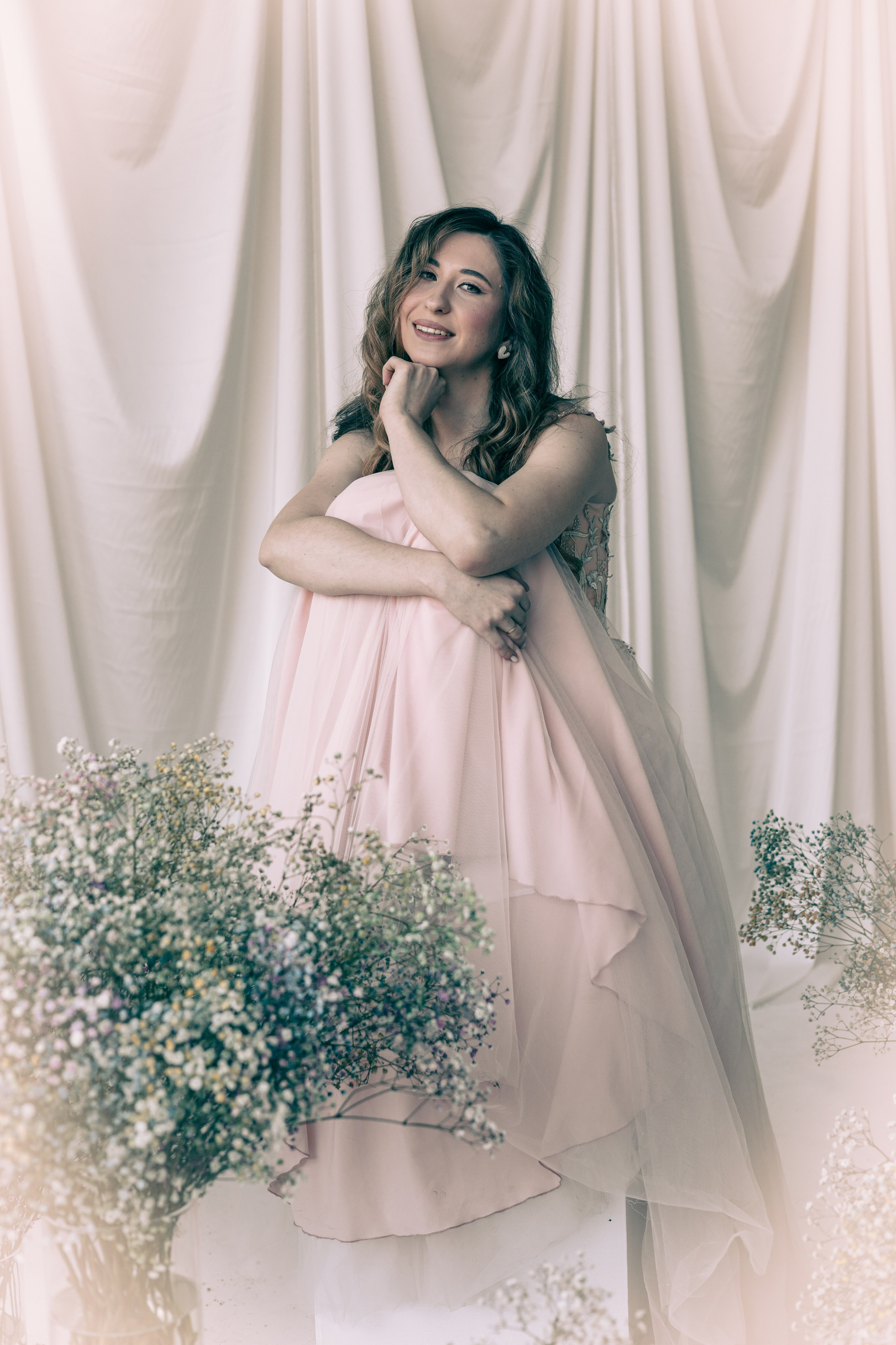 Марина. Фотодень «Gypsafila». Портретный фотограф Панферова Регина г. Санкт-Петербург, г. Казань