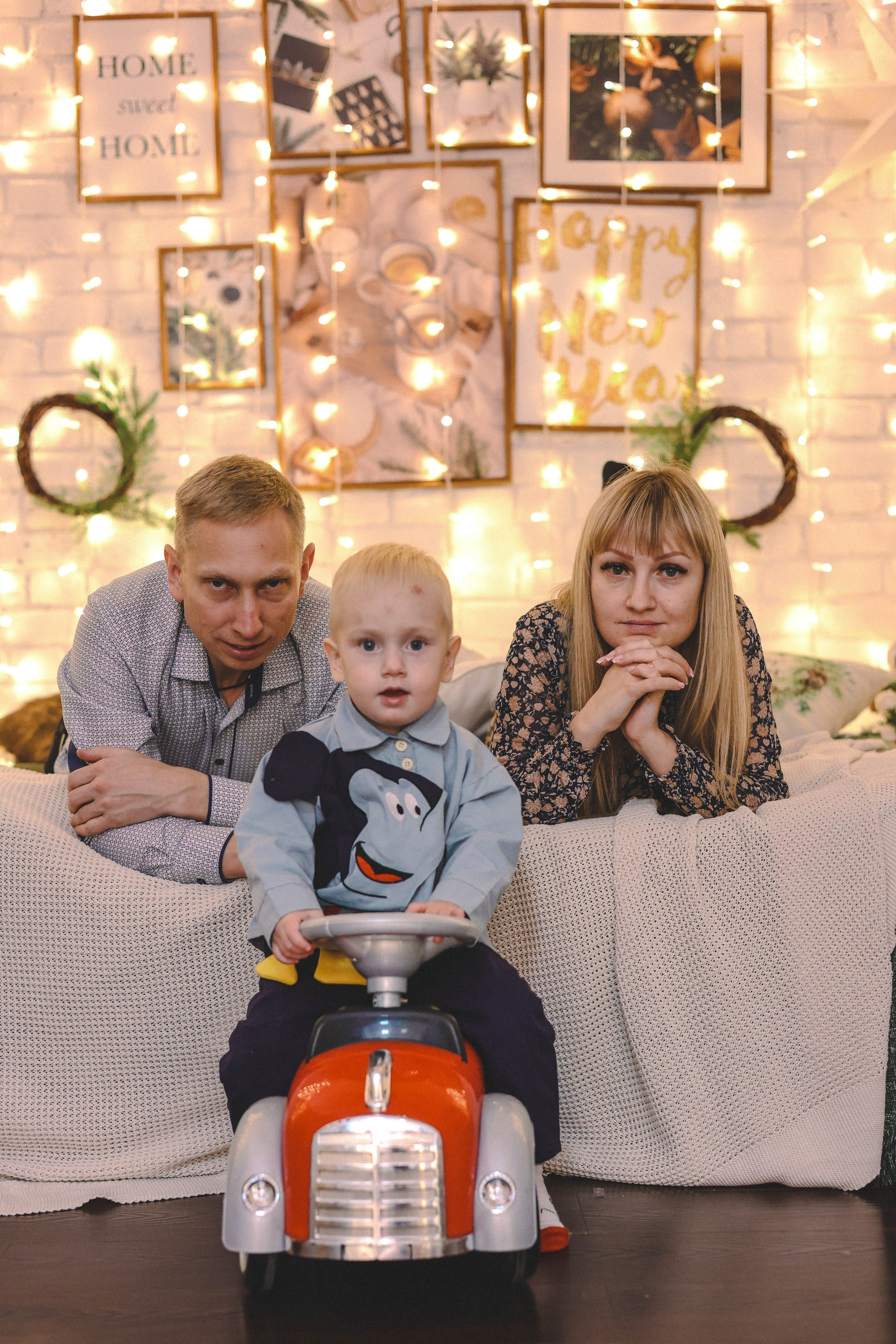 Новогодняя история «Мария и ее семья». Фотограф в Москве Анастасия Калинина