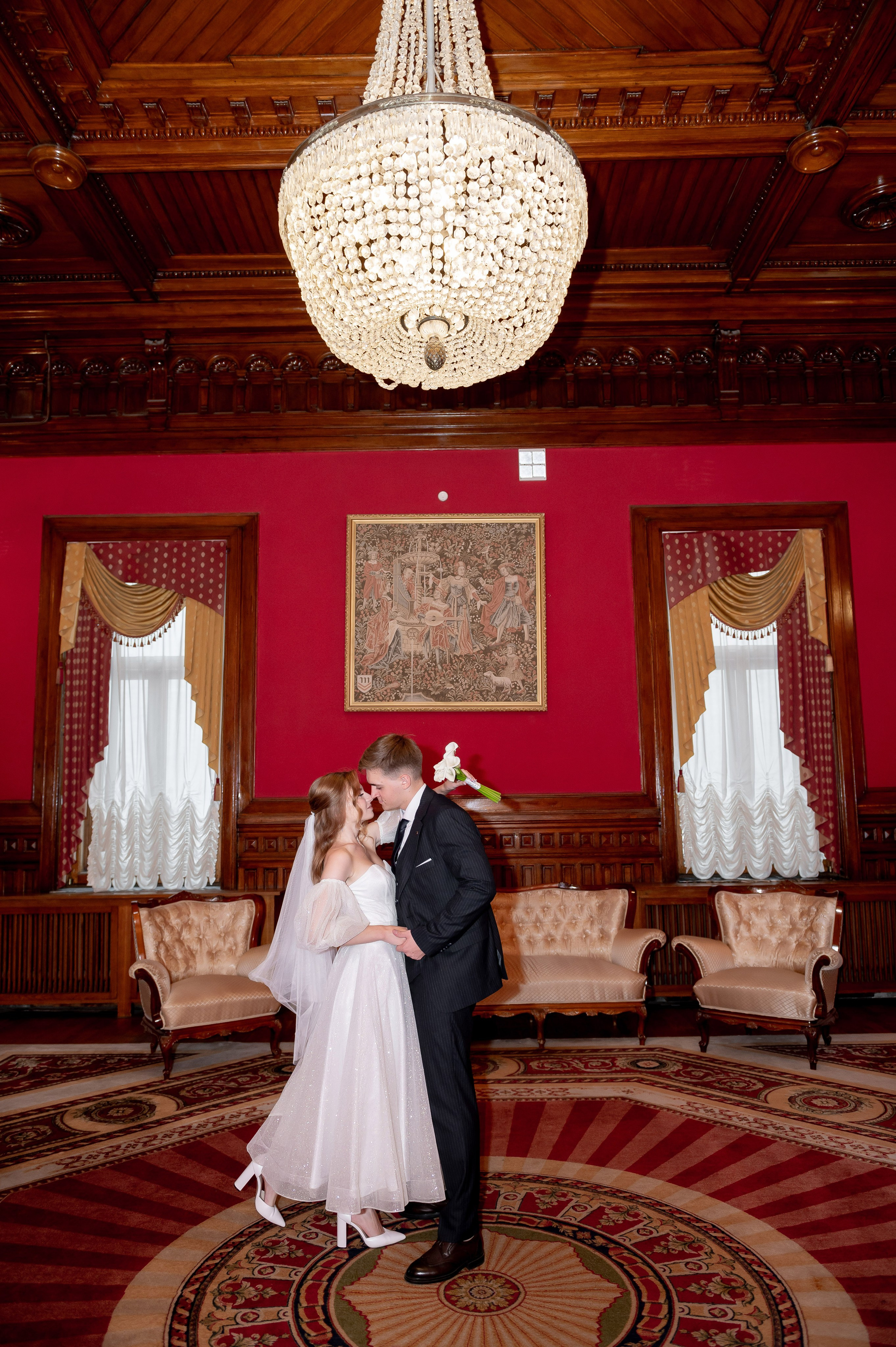 Анастасия и Михаил (Второй Дворец Бракосочетания на Фурштатской улице 52, фотосессия в Таврическом парке). Портретный, семейный и свадебный фотограф в Санкт-Петербурге и в Пушкине Ширяев Денис