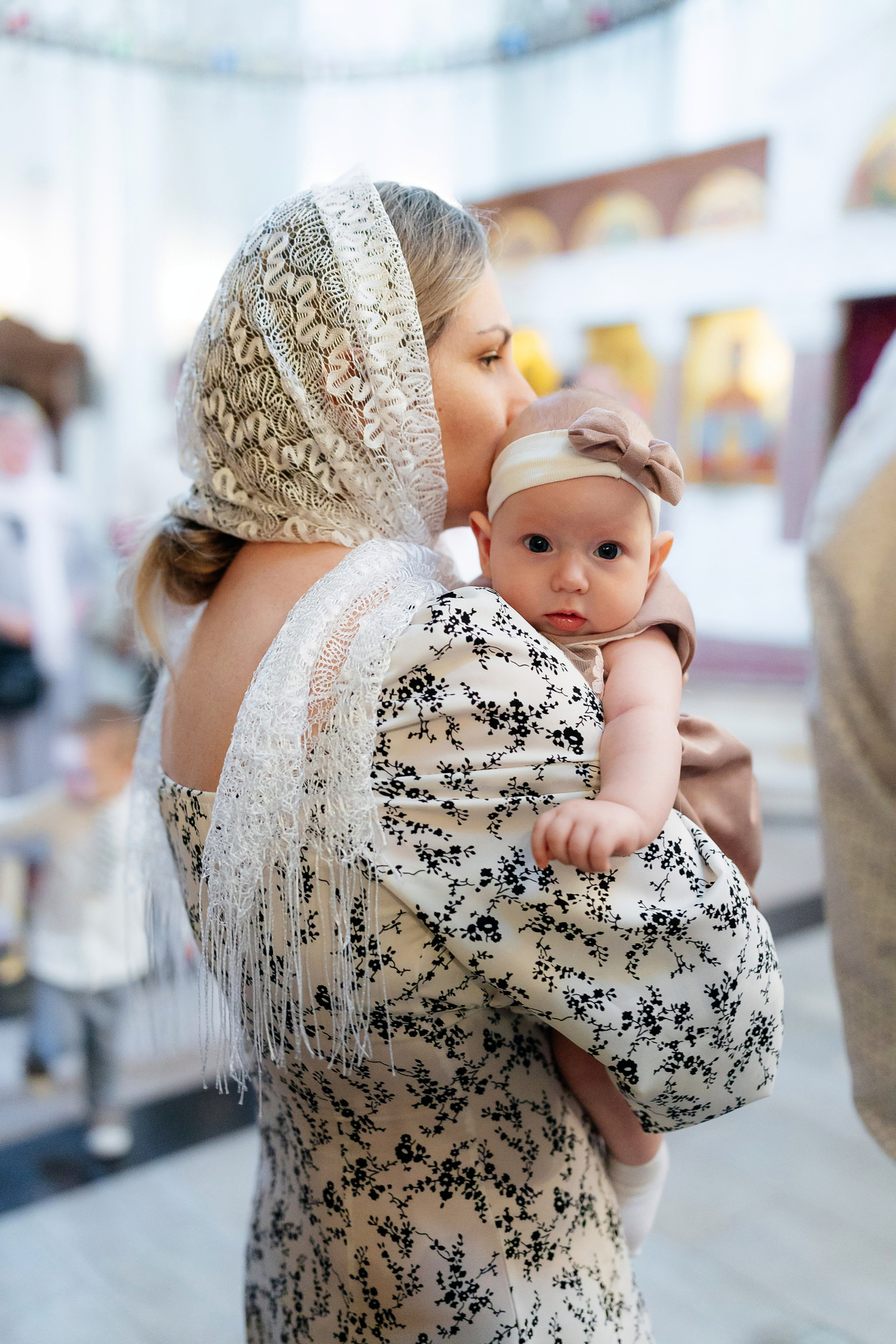Крещение Анастасии. Семейный и детский фотограф в Москве Александра Мак