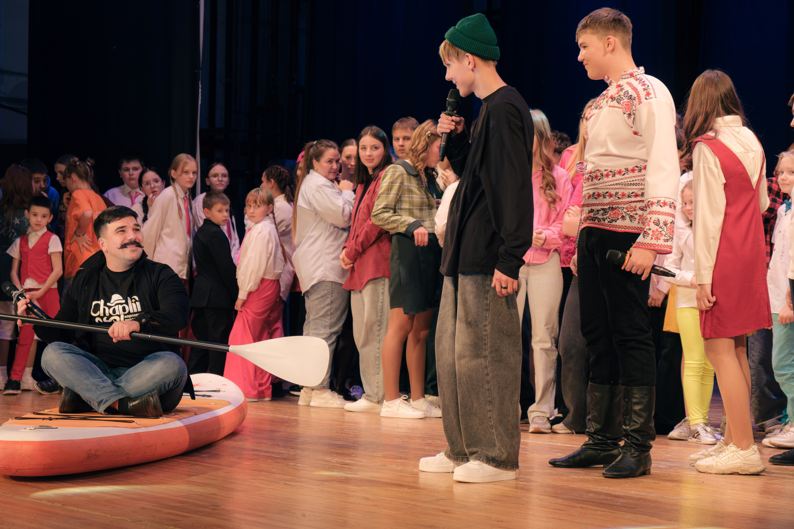 Осенний кубок КВН лиги «Зелёная». Междуреченск. Фотограф — Никита Максимов