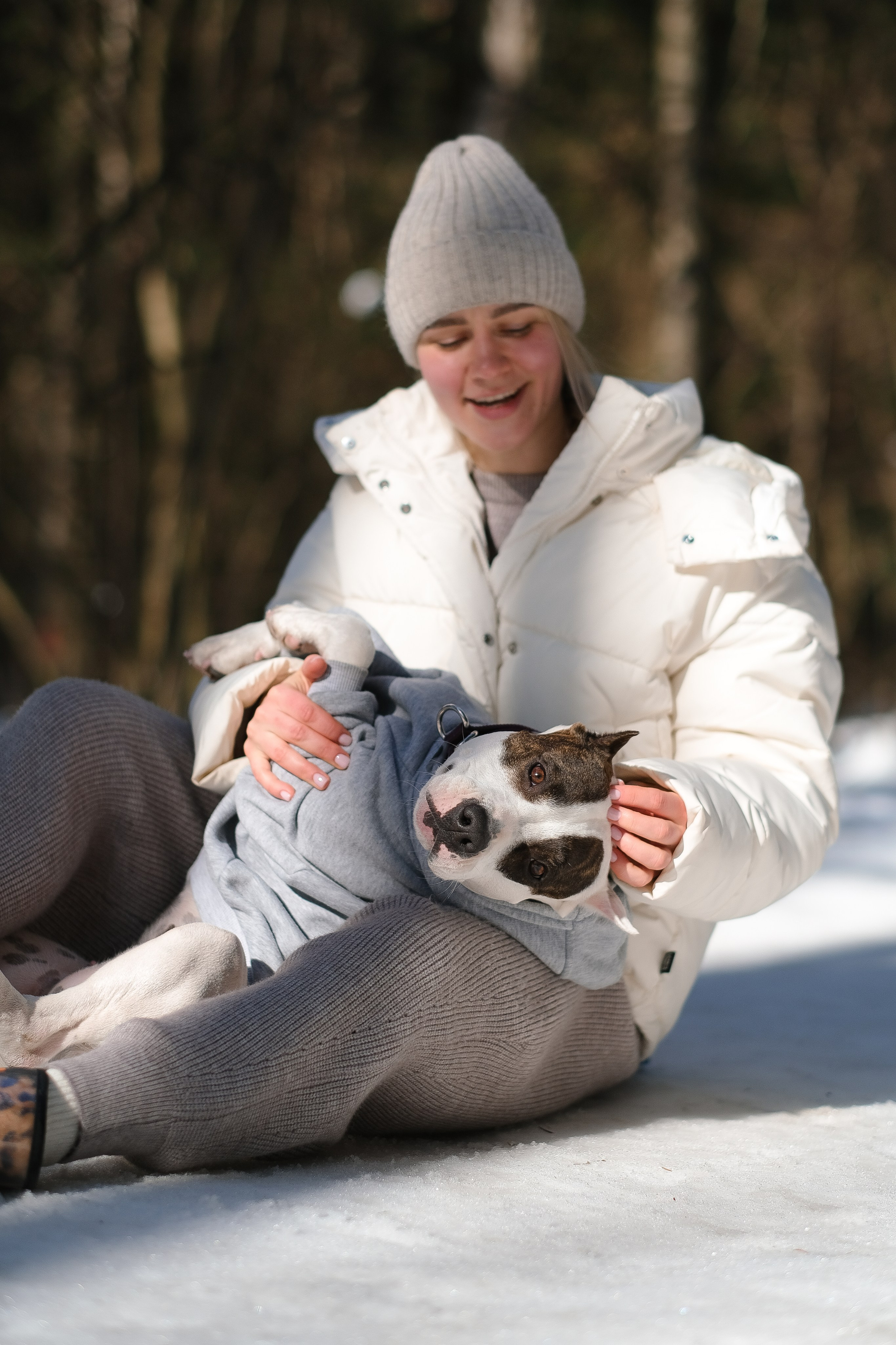 Женя, Афра и Молли. Фотограф и видеограф анималист Аганина Дарья