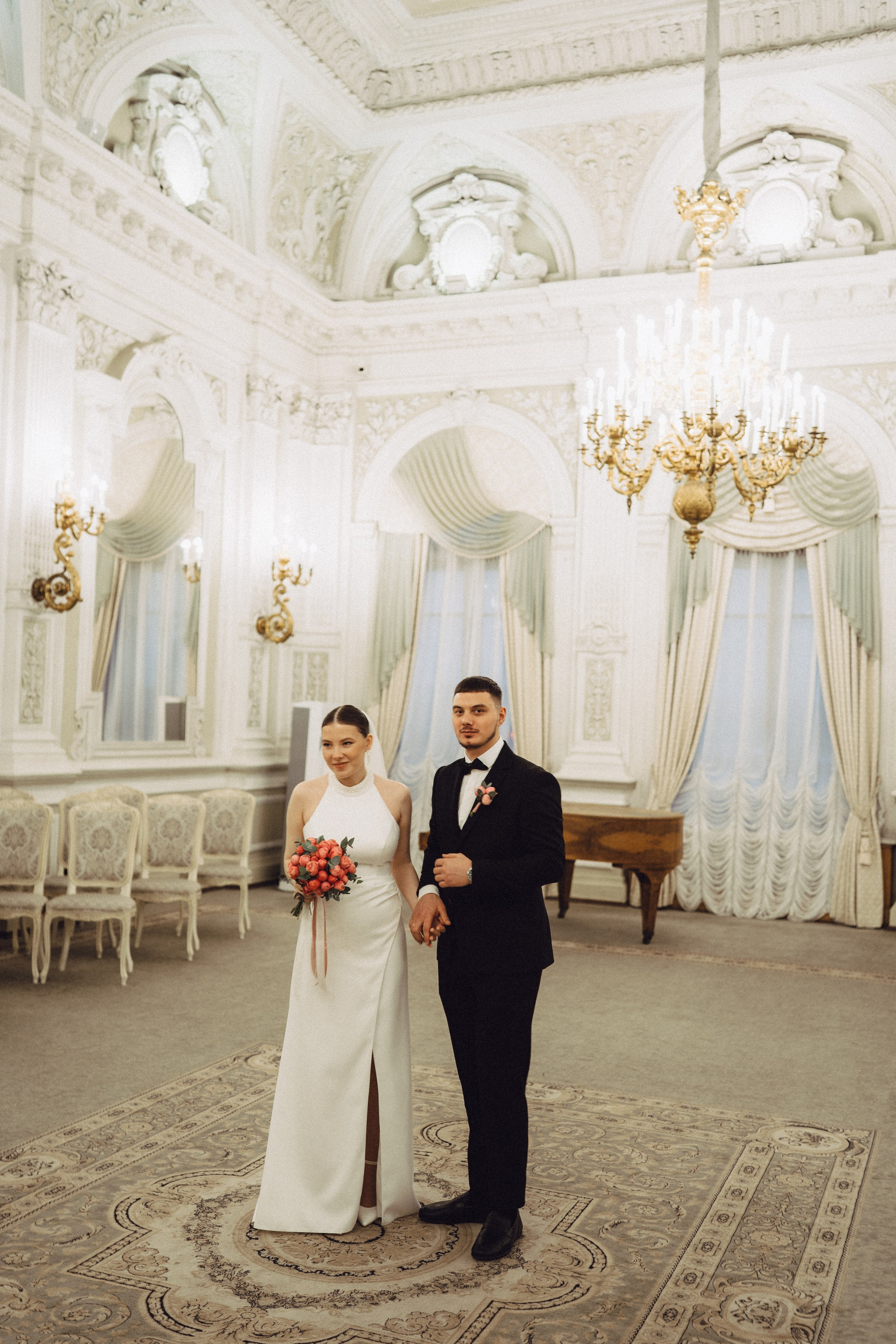 СВАДЕБНАЯ СЬЕМКА В ПЕВОМ ДВОРЦЕ БРАКОСОЧЕТАНИЯ. Профессиональный фотограф, Санкт-Петербург — Виктория Богомолова