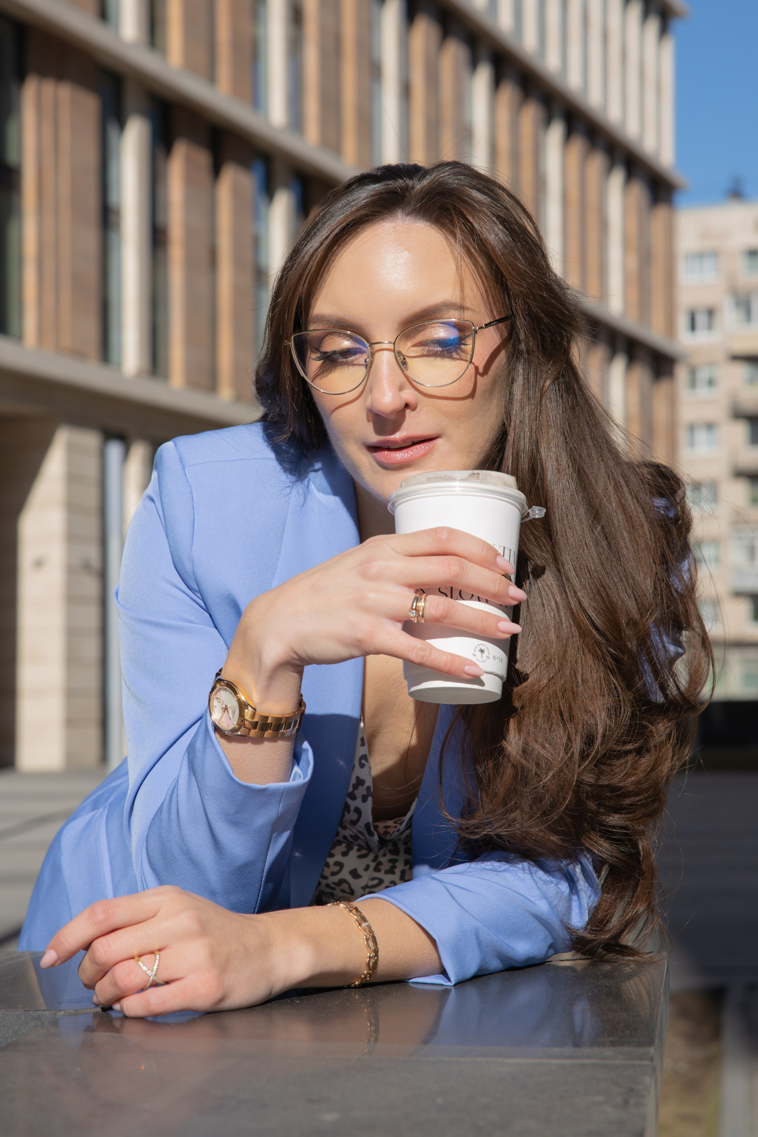 Контент съемка для соцсетей. Невская ратуша. Фотограф в Санкт-Петербурге Вагнер Юлия