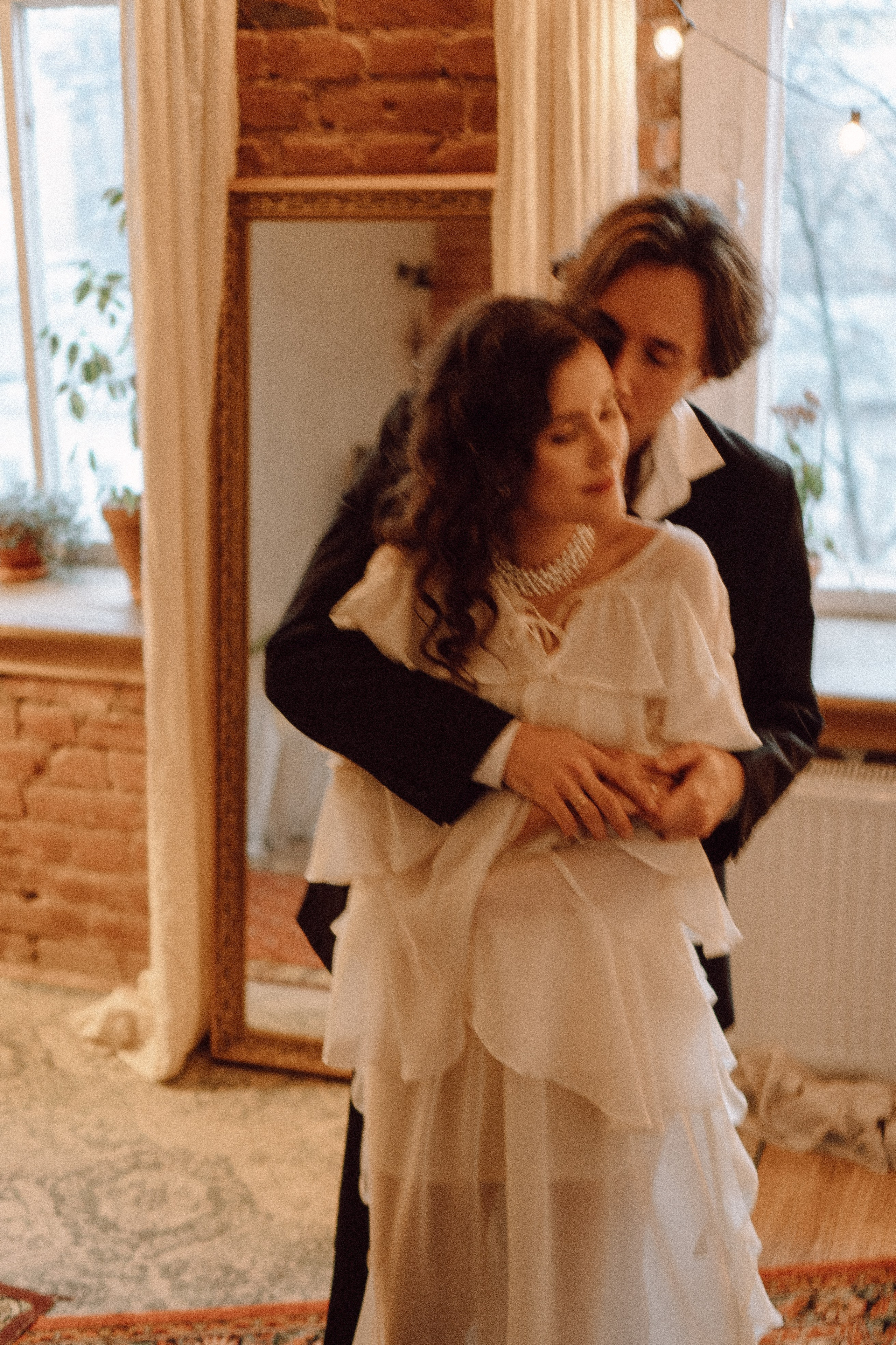 УТРО ЖЕНИХА И НЕВЕСТЫ В ФОТОСТУДИИ И ОСНОВНАЯ ФОТОСЕСИСИЯ ЗИМОЙ. Профессиональный фотограф, Санкт-Петербург — Виктория Богомолова