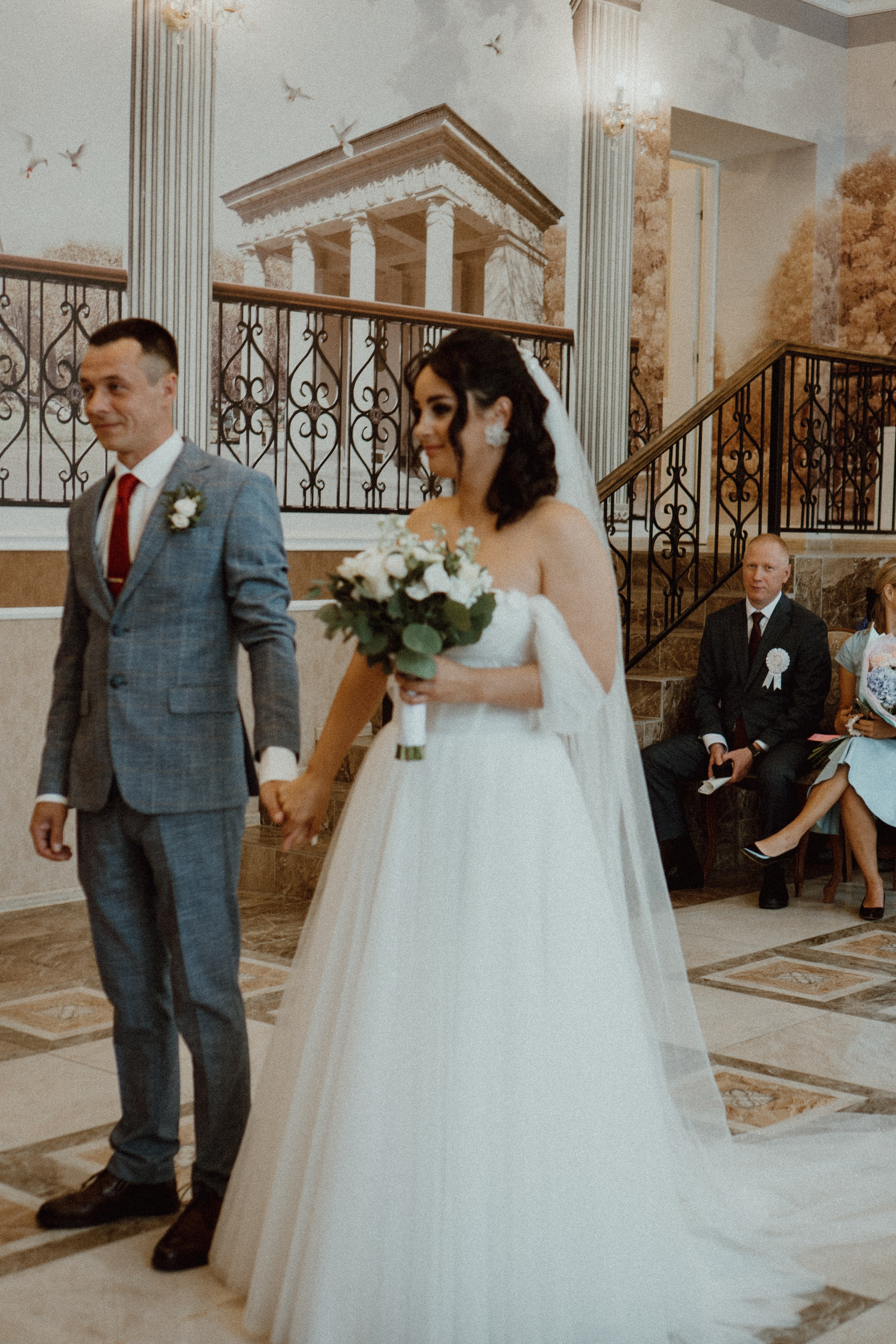 СВАДЕБНАЯ СЬЕМКА В ЗАГСЕ НА МОСКОВСКОМ ПРОСПЕКТЕ. Профессиональный фотограф, Санкт-Петербург — Виктория Богомолова