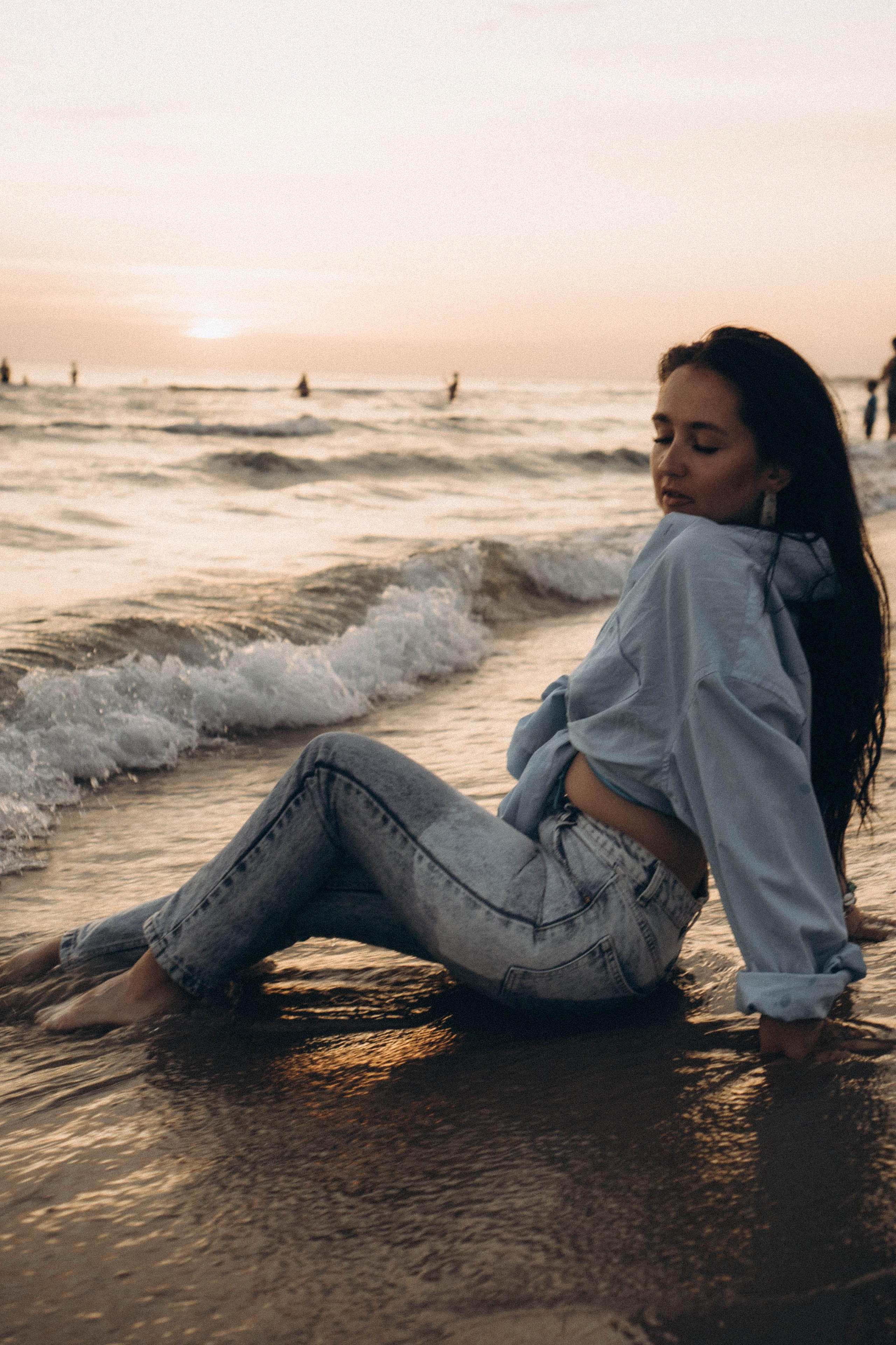 Июльский вечер на берегу черного моря. Профессиональный фотограф, Санкт-Петербург — Виктория Богомолова