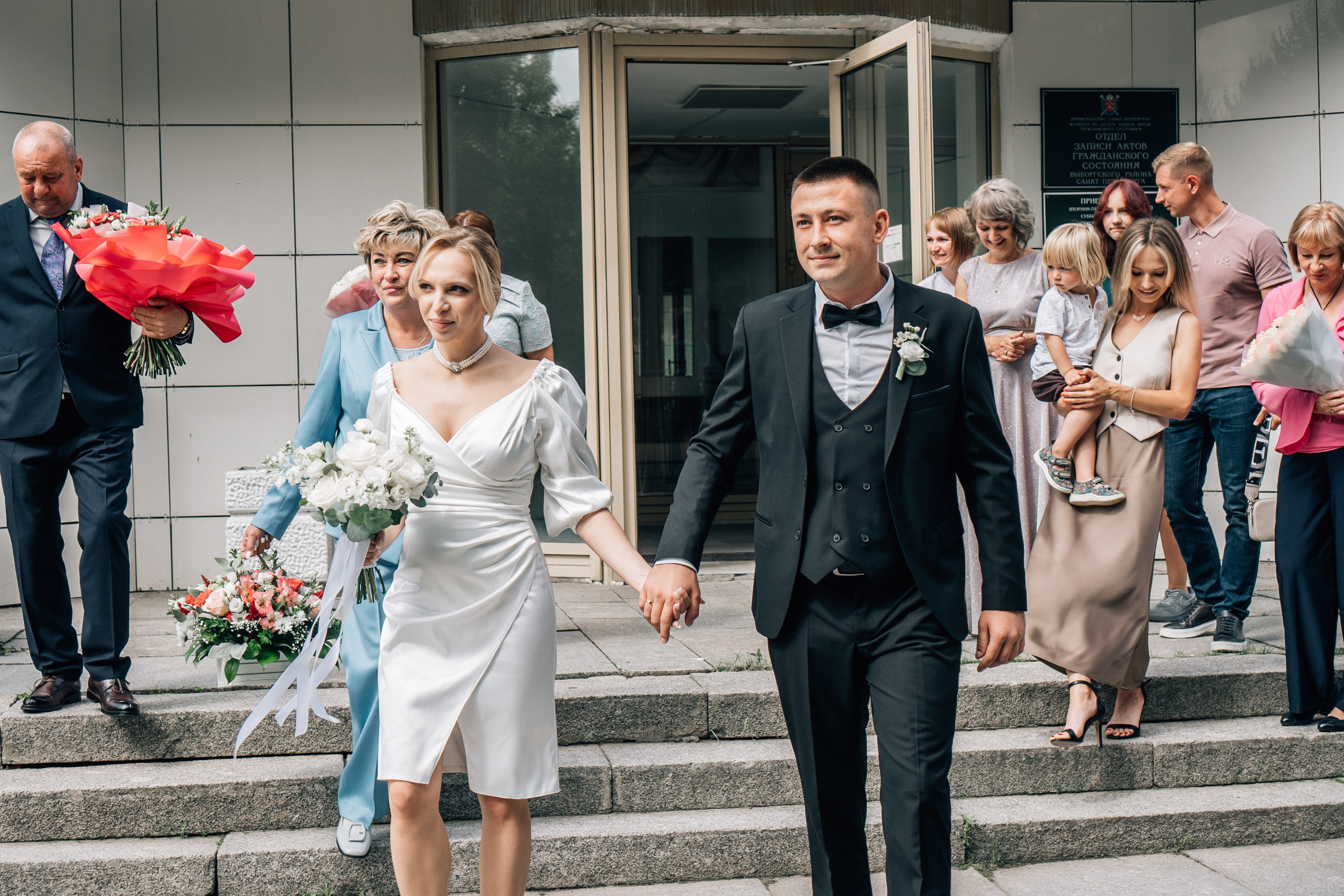 РЕПОРТАЖ В ЗАГСЕ. Профессиональный фотограф, Санкт-Петербург — Виктория Богомолова