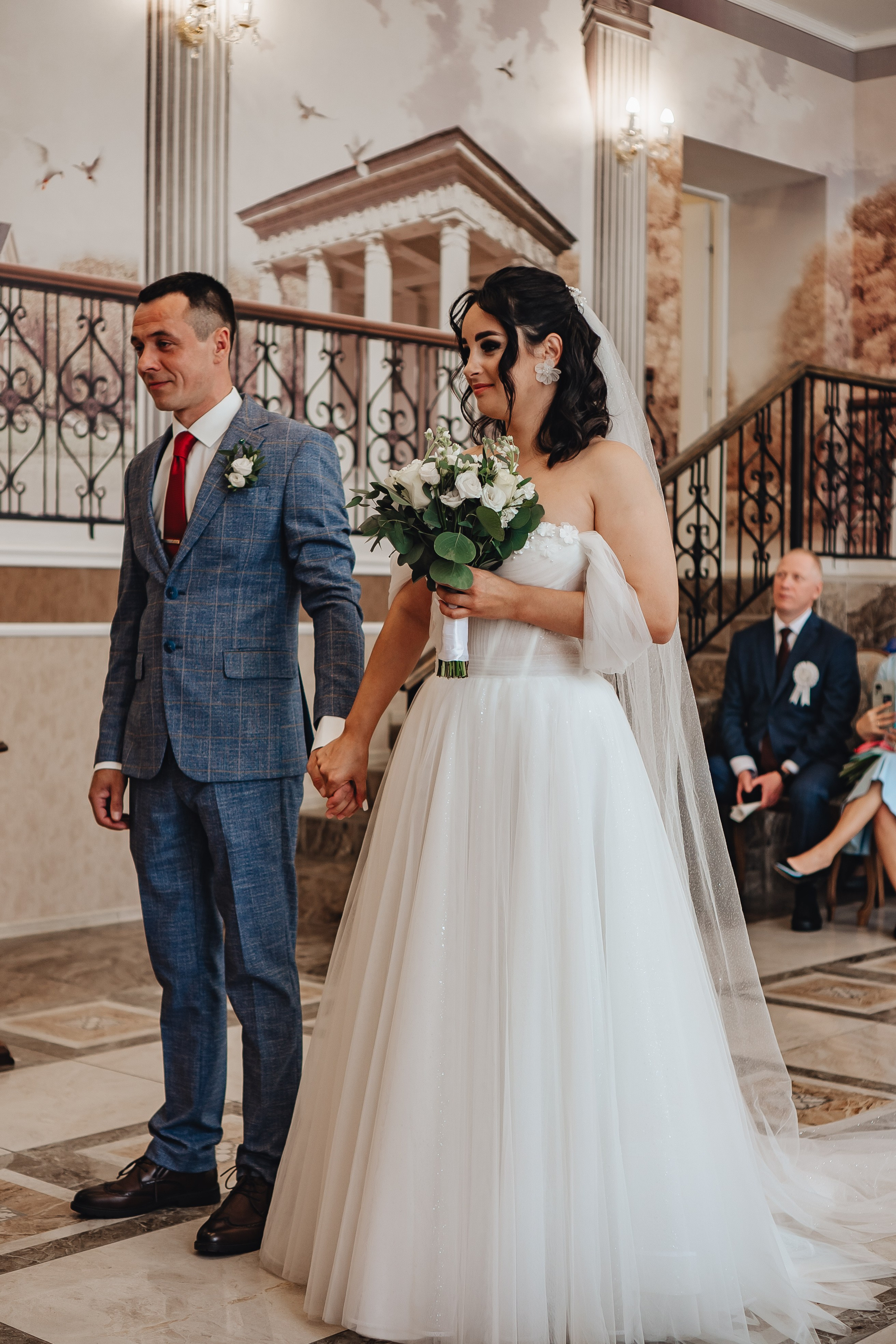 СВАДЕБНАЯ СЬЕМКА В ЗАГСЕ НА МОСКОВСКОМ ПРОСПЕКТЕ. Профессиональный фотограф, Санкт-Петербург — Виктория Богомолова