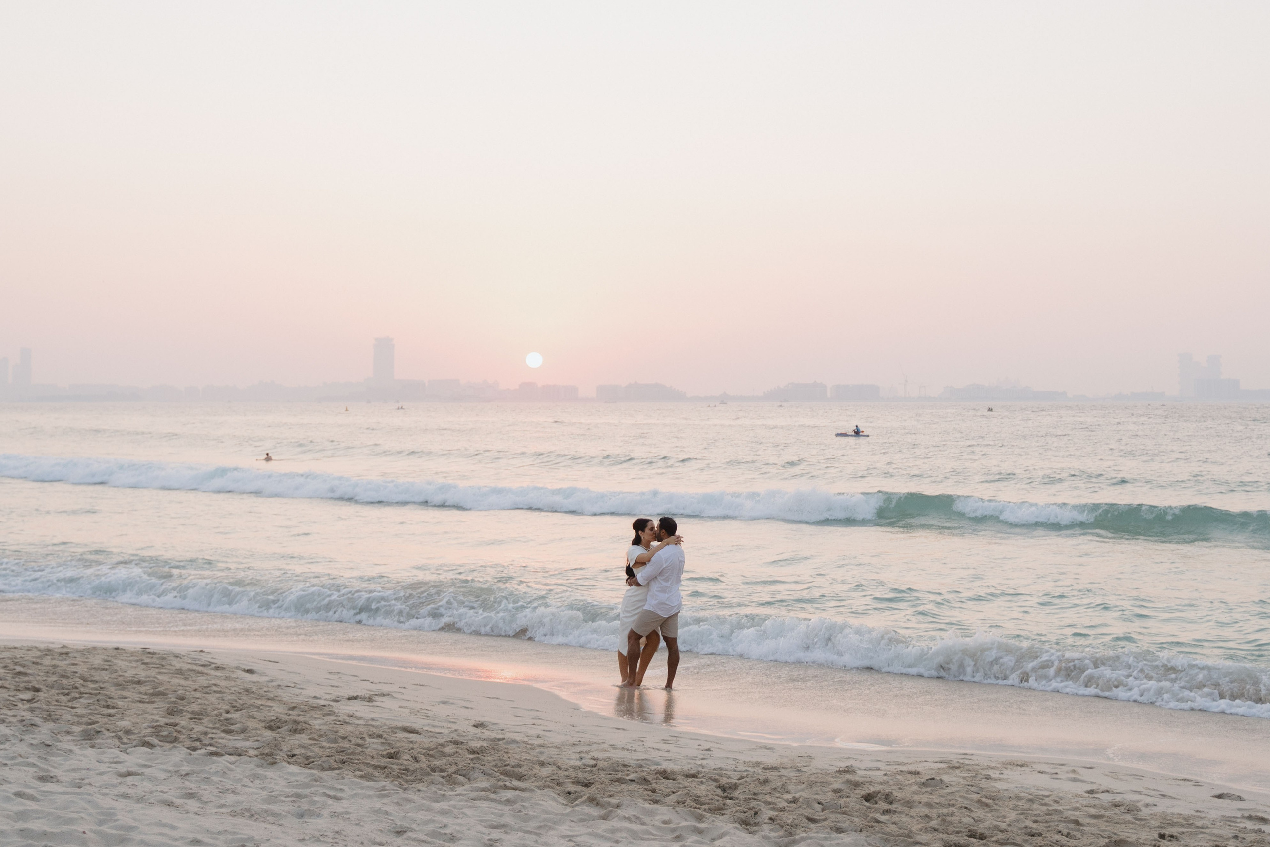 Wedding brunch in front of Burj al Arab