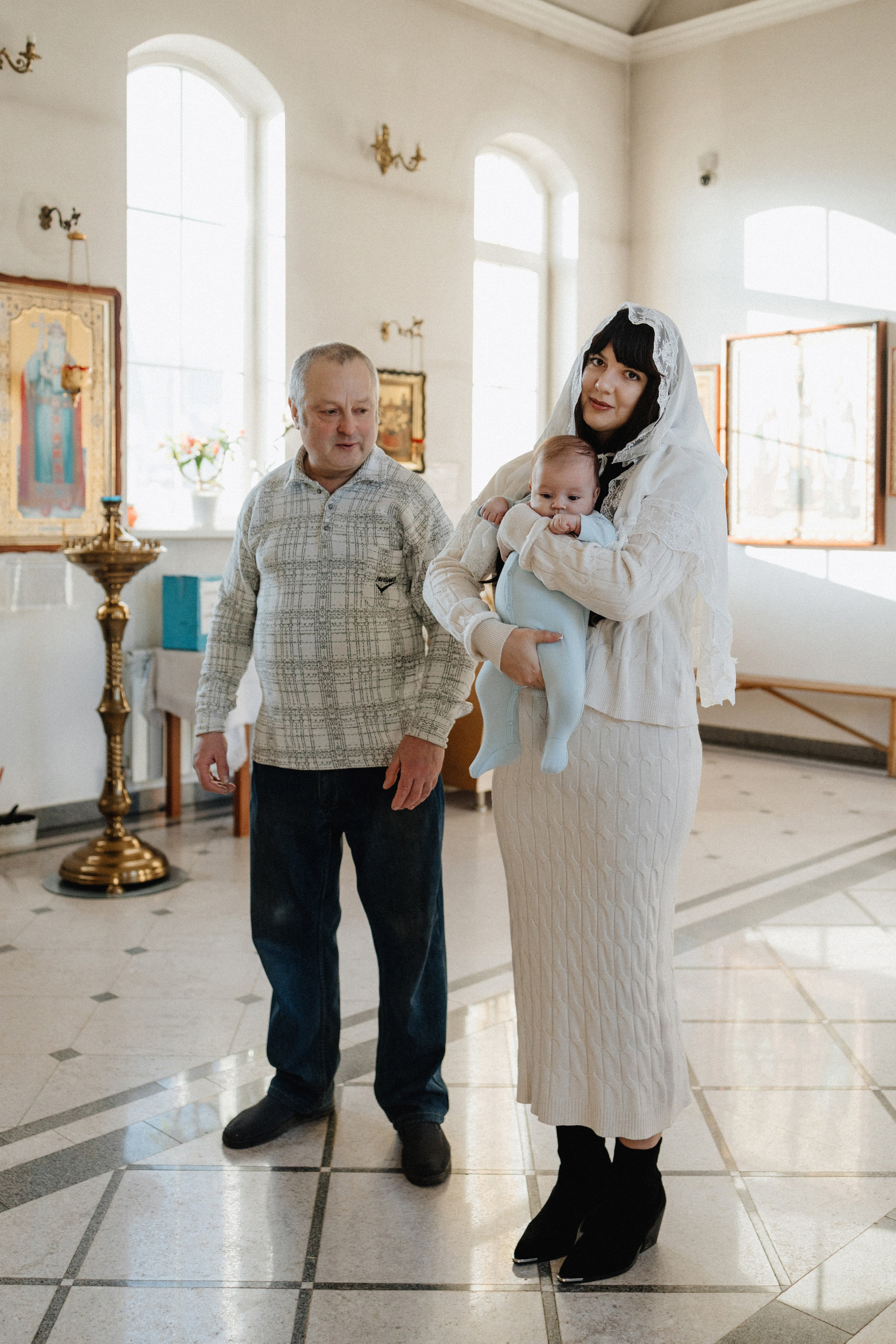 Крещение. Семейный лайфстайл фотограф в г. Липецк