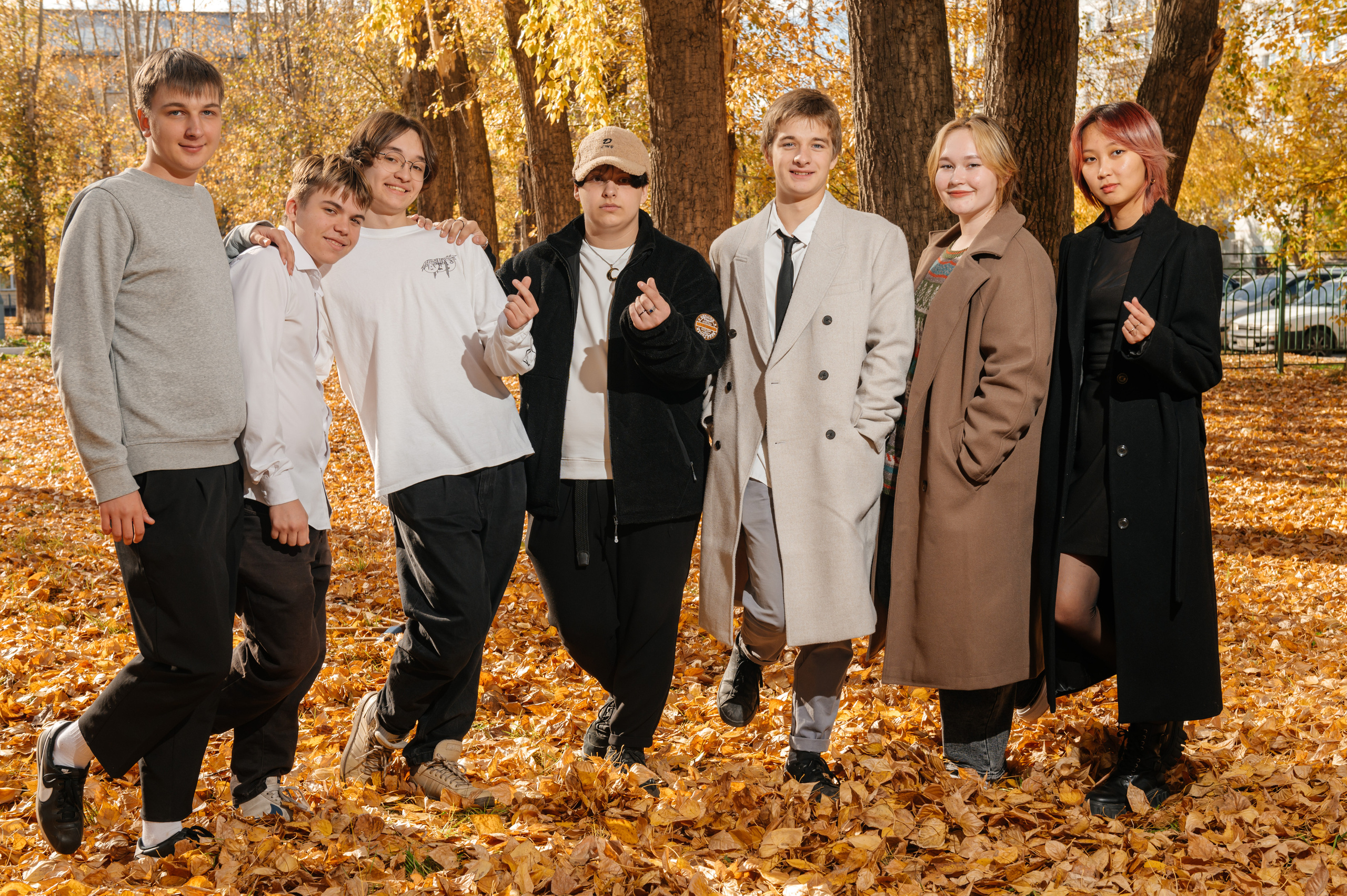 Групповая школьная фотография