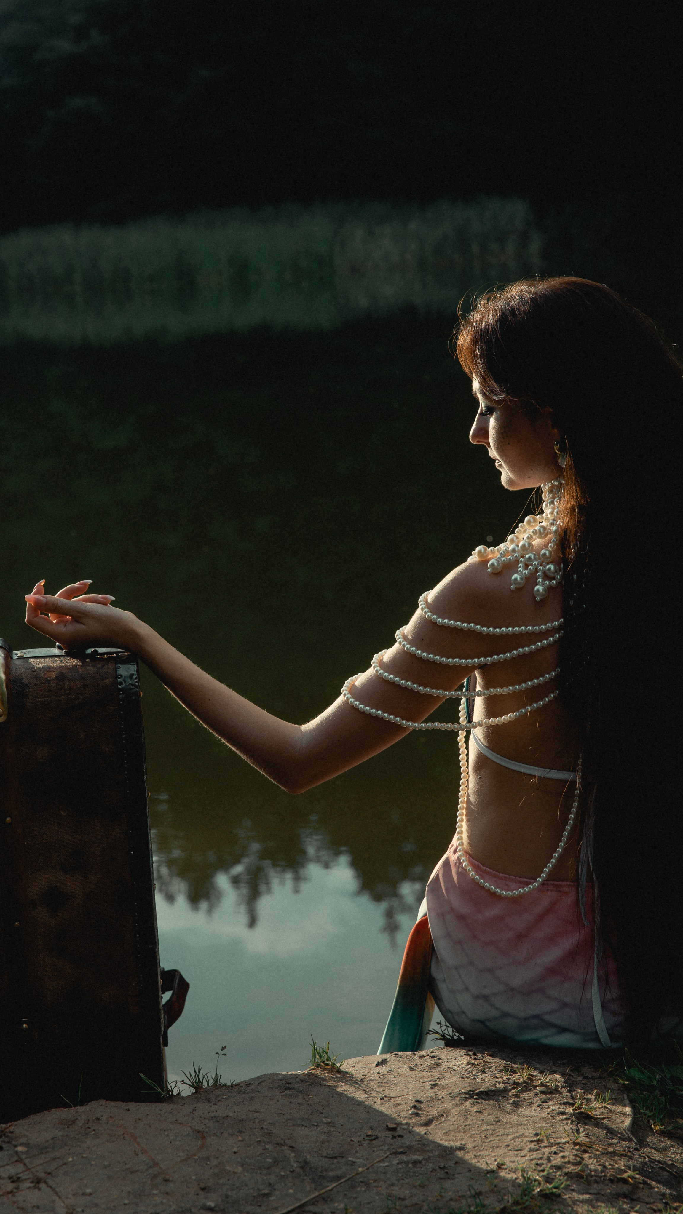 Русалочка в ожидании бури. Сказочный фотограф для Вас и Вашей семьи