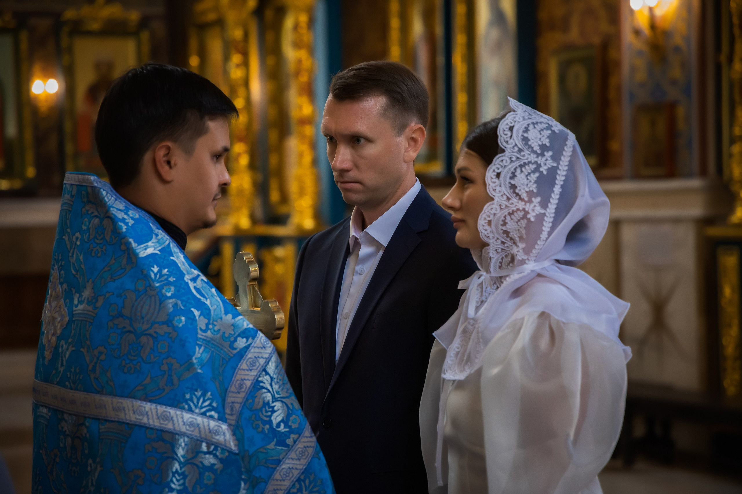 В Храме. Семейный и Свадебный фотограф в Астане Александр Астапов