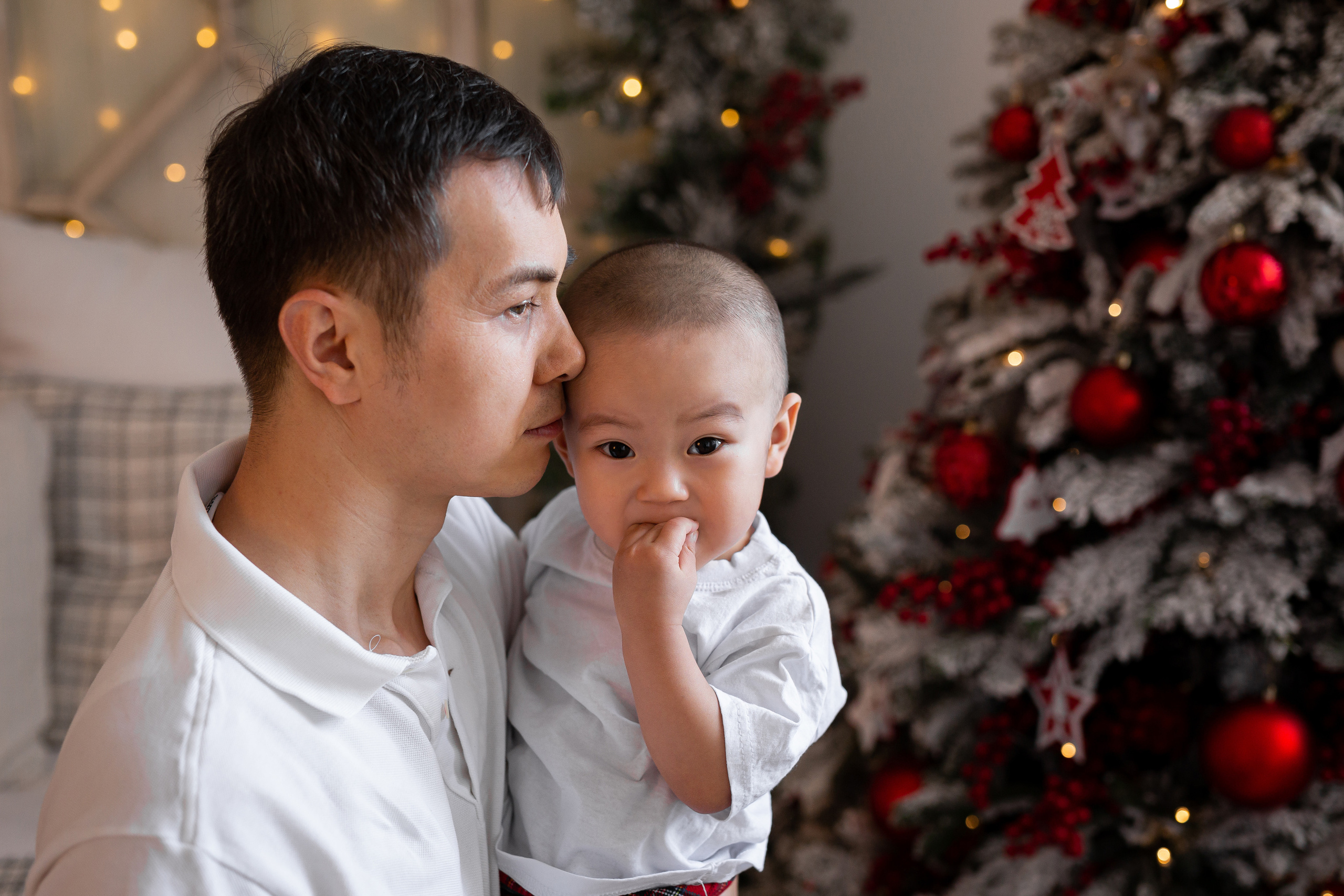 Новогодняя фотосессия в студии. Семейный фотограф Алёна Шаталова