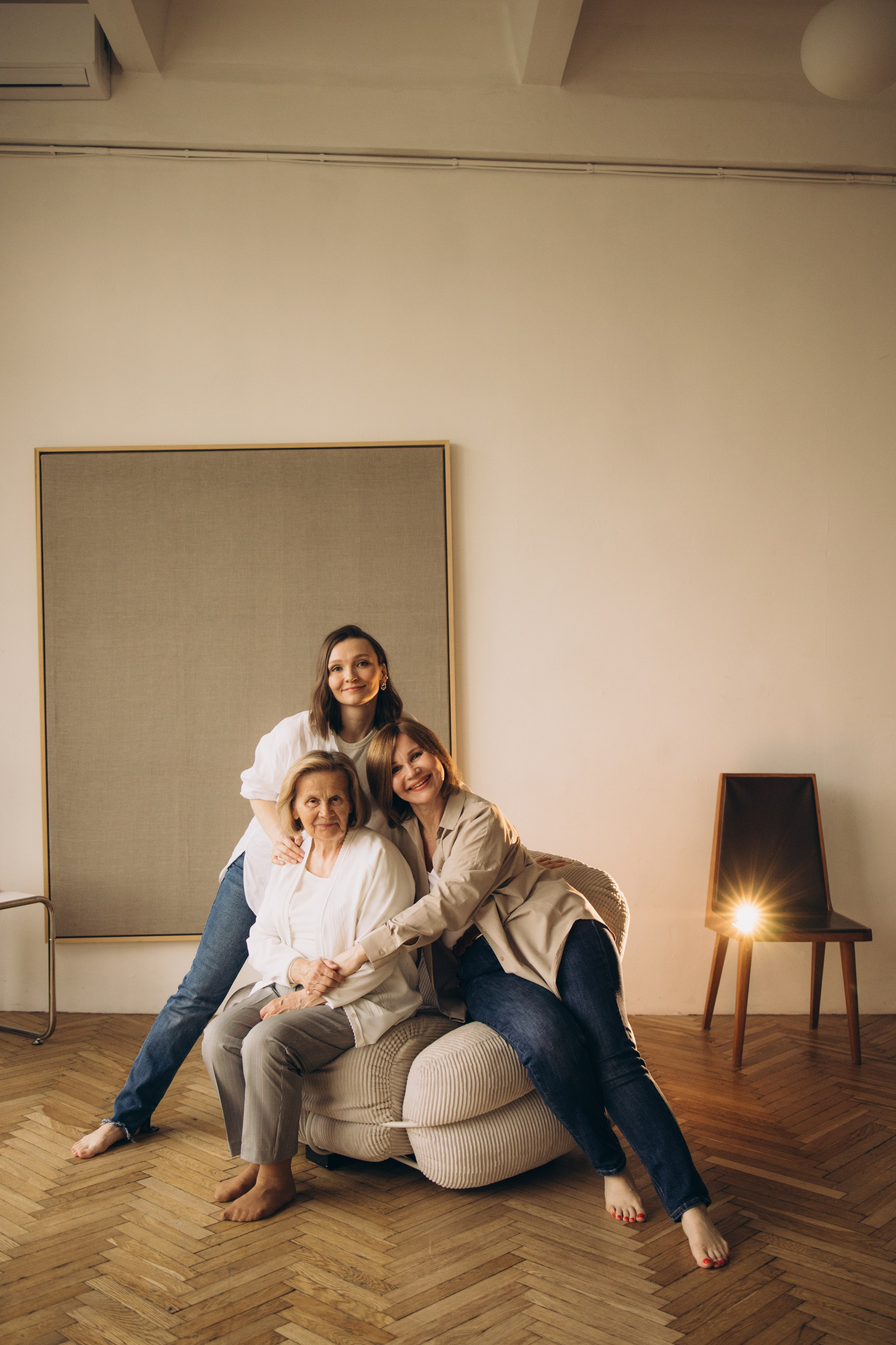 В кадре 5 прекрасных женщин!. Семейный фотограф Москва