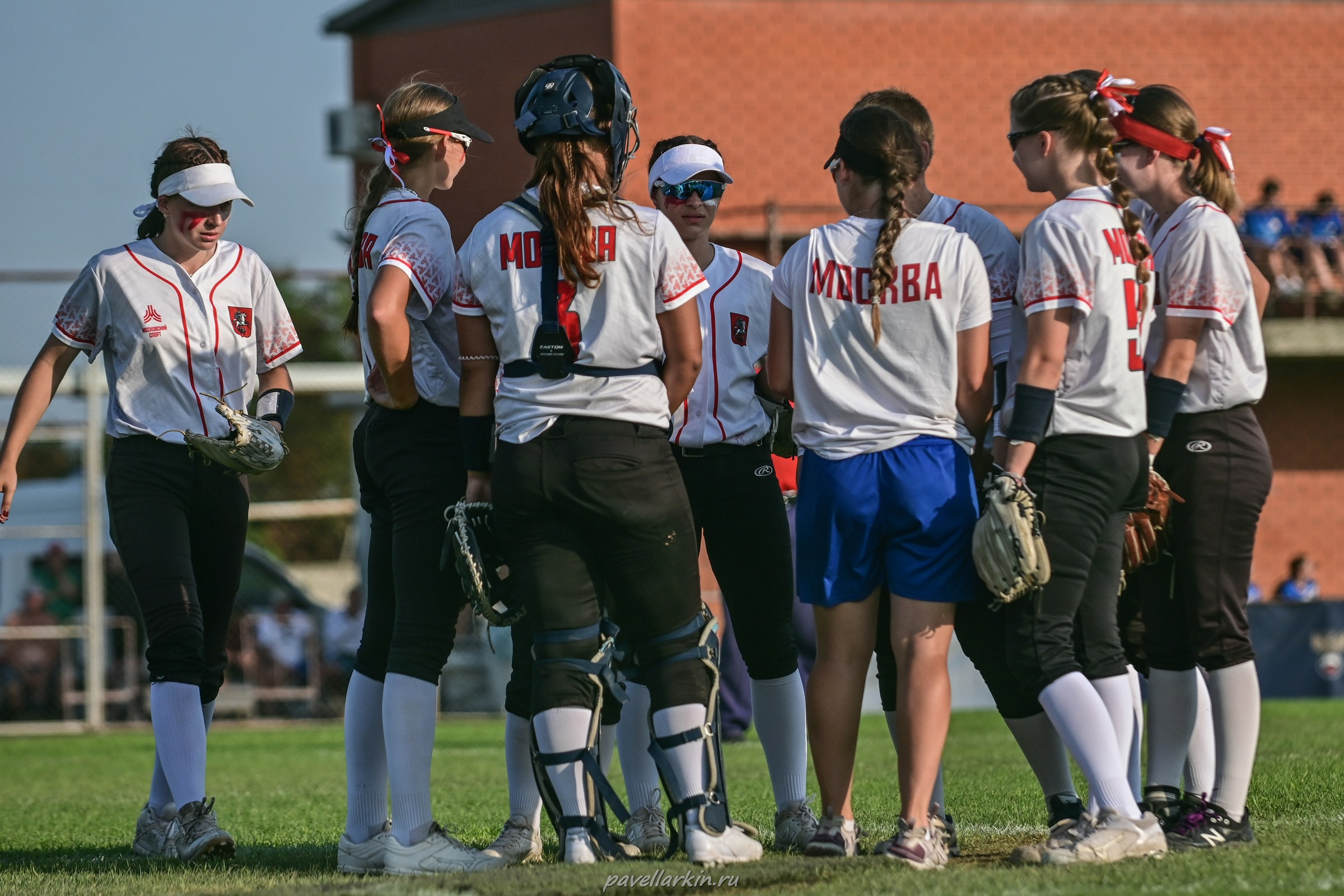 Софтбол: Финал юношеской спартакиады 2025 года. Спортивный фотограф, фотожурналист Павел Ларькин