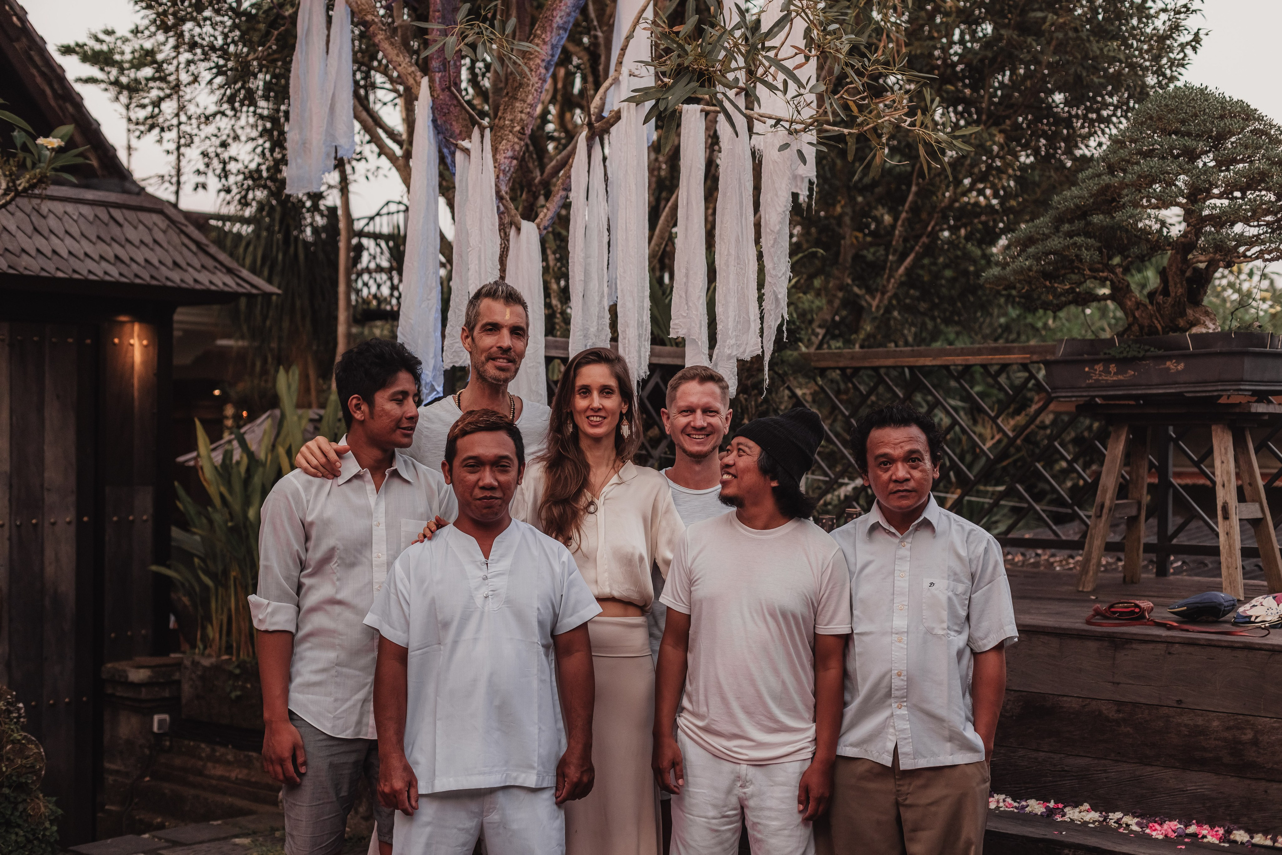 Navaratri w Bhakti Bliss at Dragon tea temple. Мариам Багдасарян