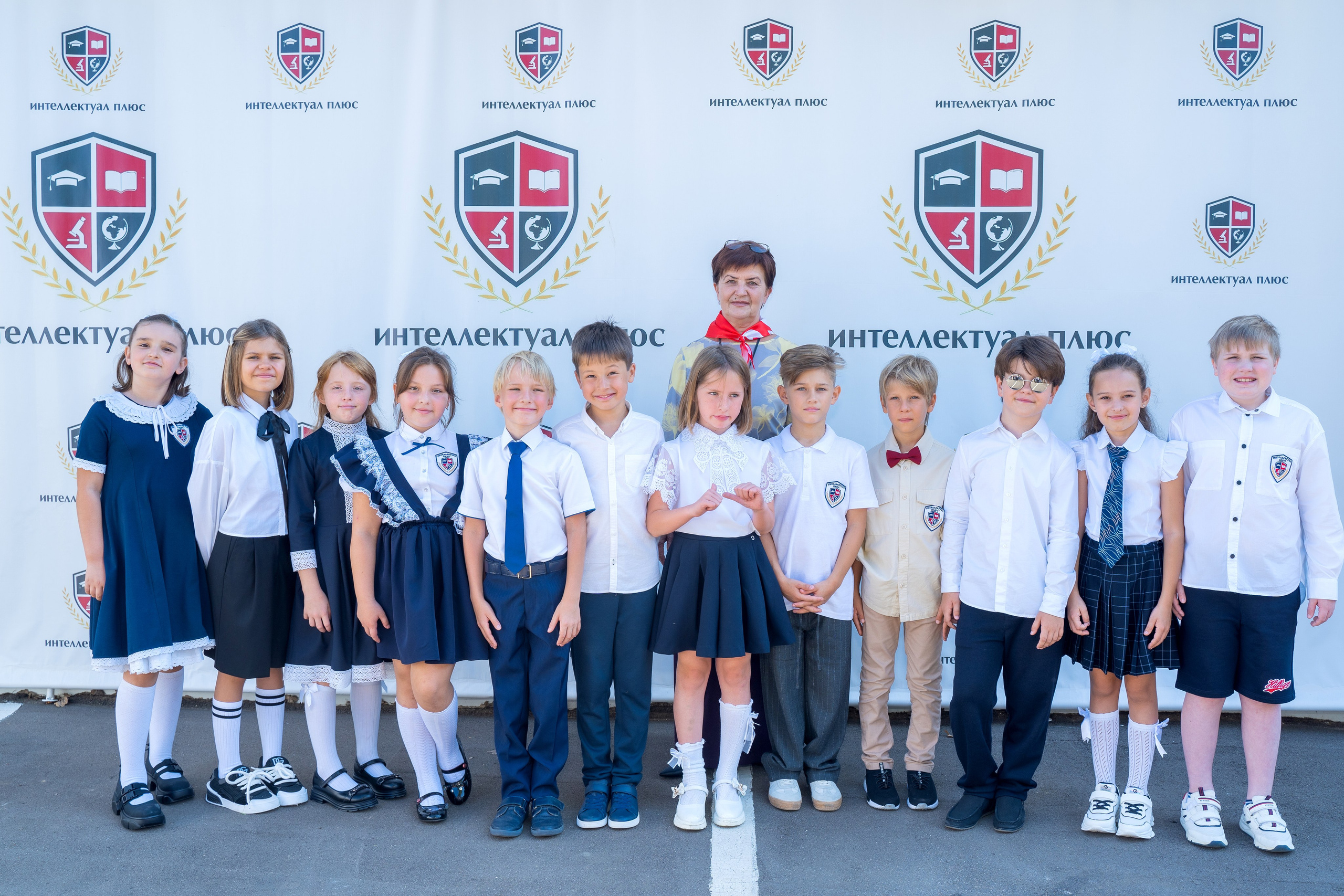 1 сентября в частной школе