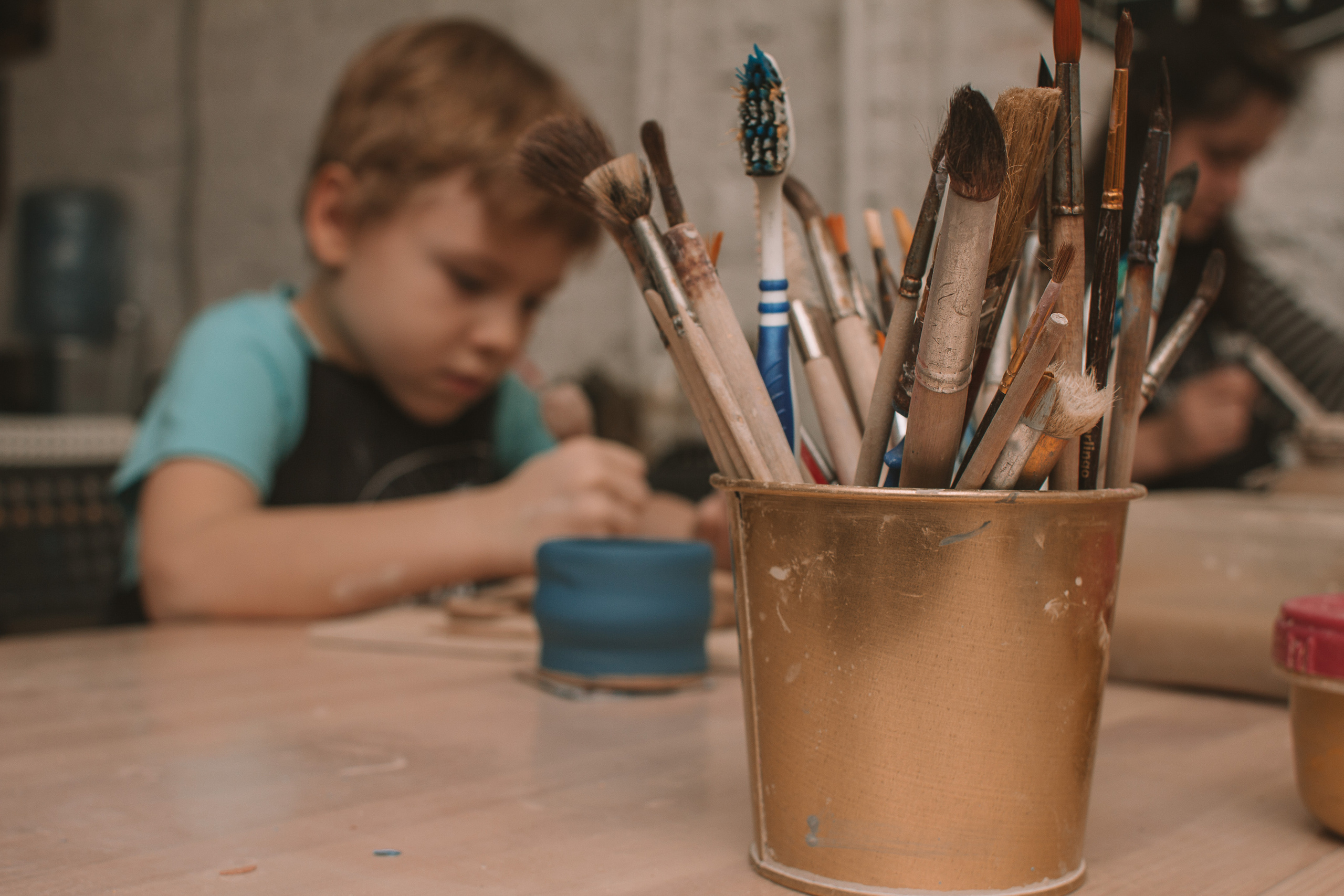 Гончарная студия номер № 1. Семейный фотограф в Санкт-Петербурге Ева Маркова