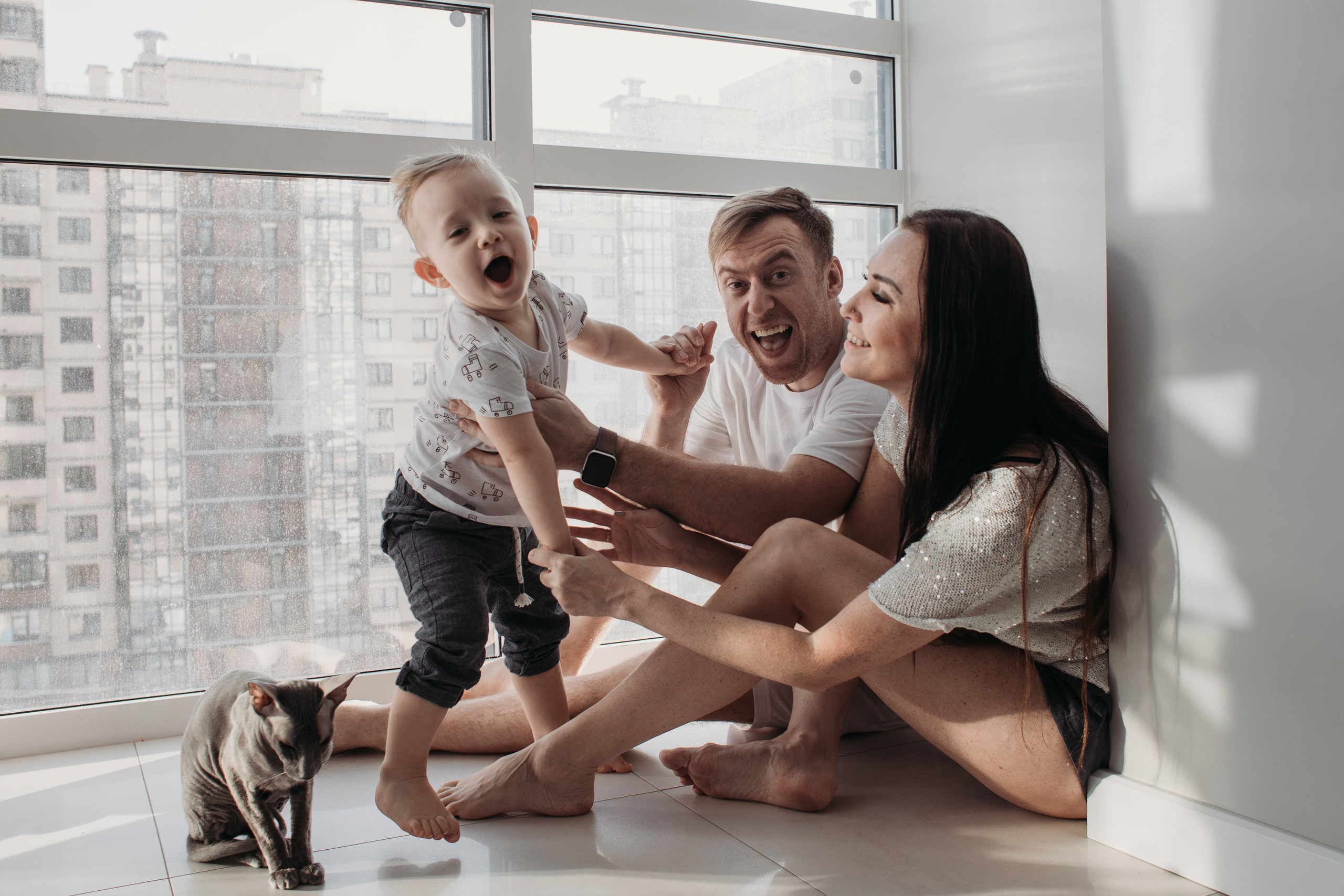 Полина, Александр и Лео. Семейный фотограф в Санкт-Петербурге Ева Маркова