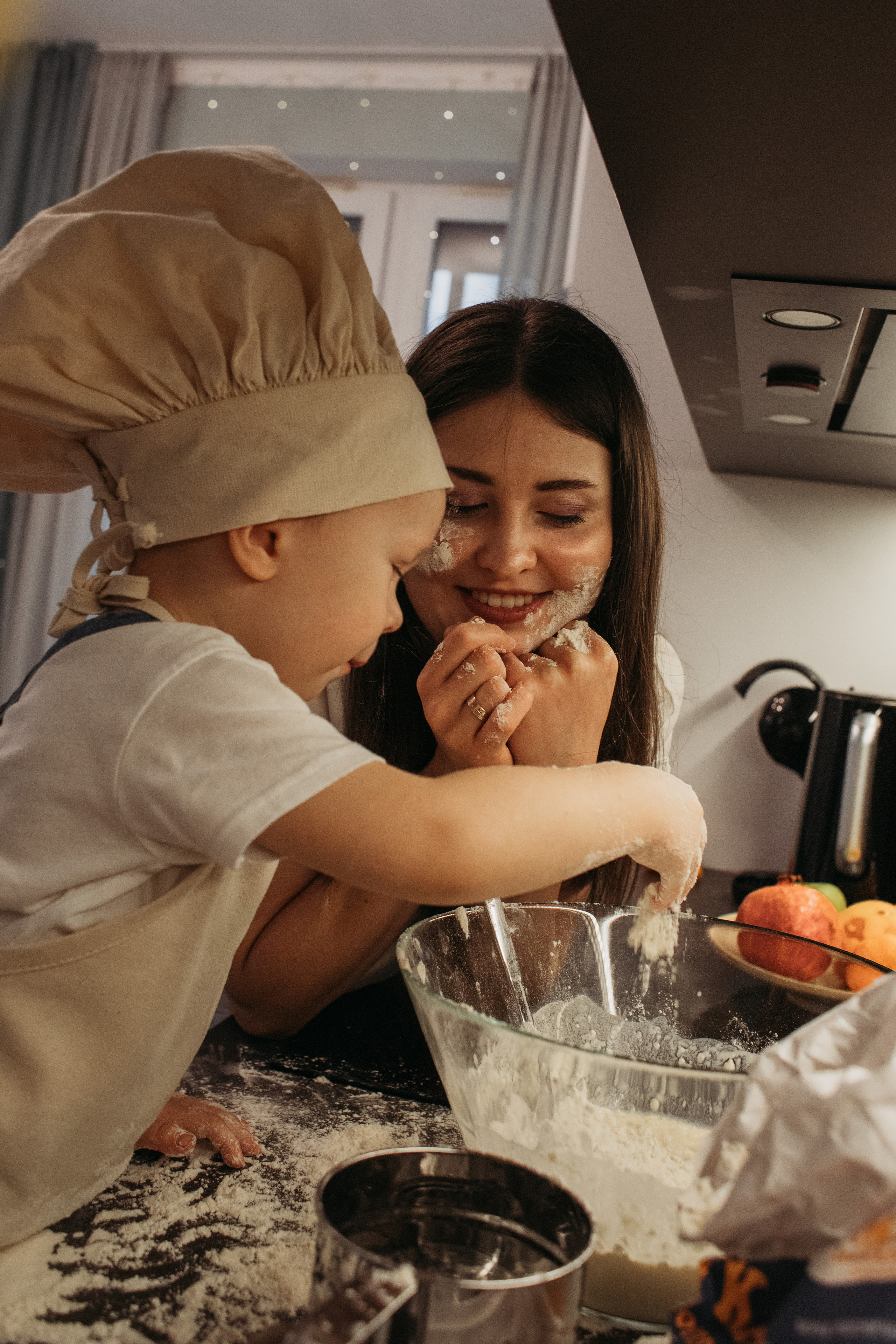 Готовим с малышом. Семейный фотограф в Санкт-Петербурге Ева Маркова