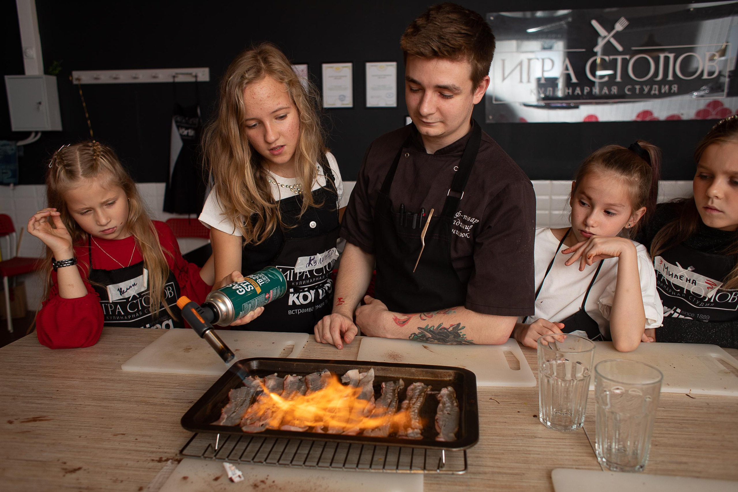 Кулинарная студия номер № 1. Семейный фотограф в Санкт-Петербурге Ева Маркова