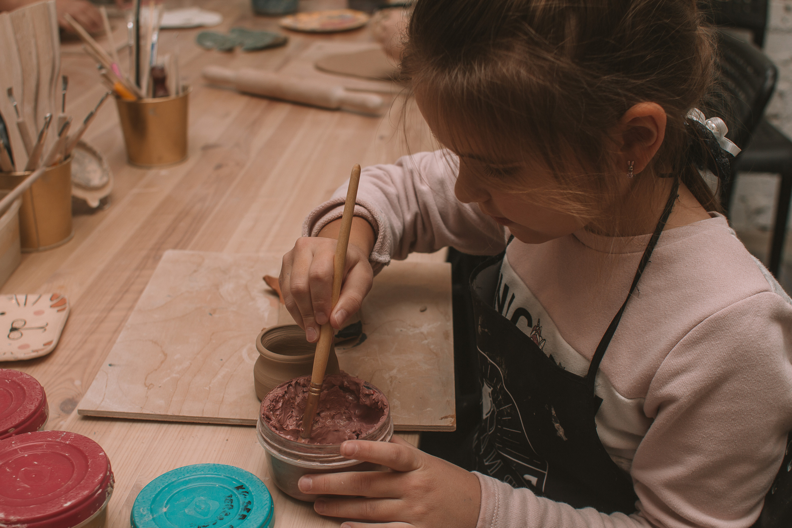 Гончарная студия номер № 1. Семейный фотограф в Санкт-Петербурге Ева Маркова